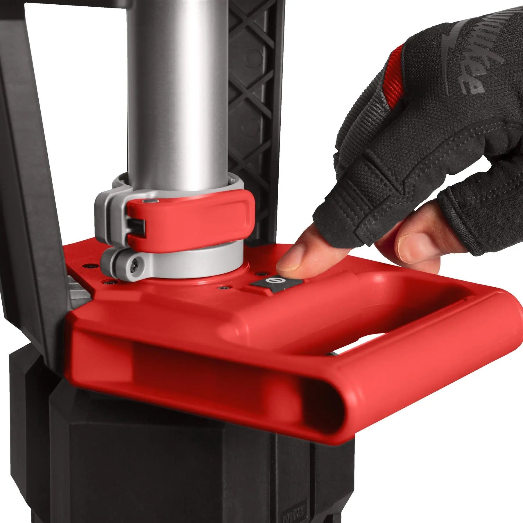 Milwaukee M18 18V LED Stand Light TRUEVIEW High Definition Lighting 2800 Lumens Bare Unit M18SAL2-0  White Rose Tools