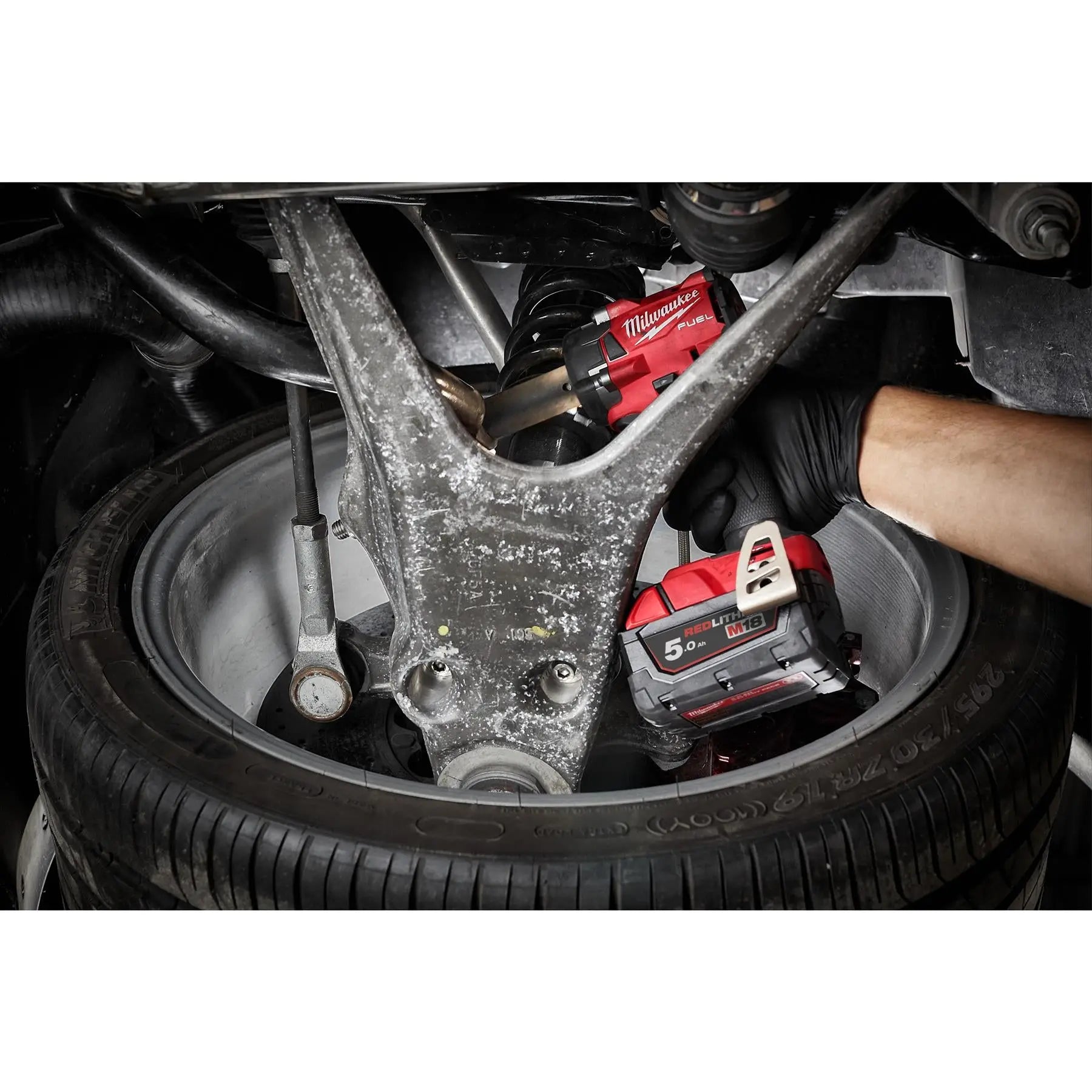 Milwaukee M18 Fuel 18V 1/2" Drive Cordless Compact Impact Wrench Friction Ring Bare Unit M18FIW2F12-0  White Rose Tools