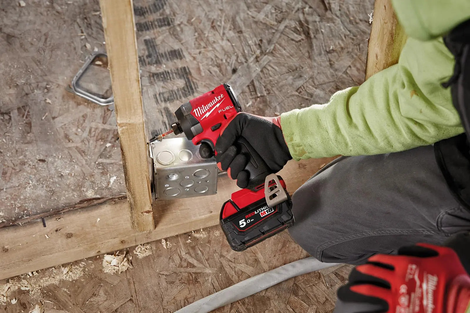 Milwaukee M18 Fuel 18V 1/4" Hex Cordless Impact Driver Bare Unit M18FID3-0  White Rose Tools