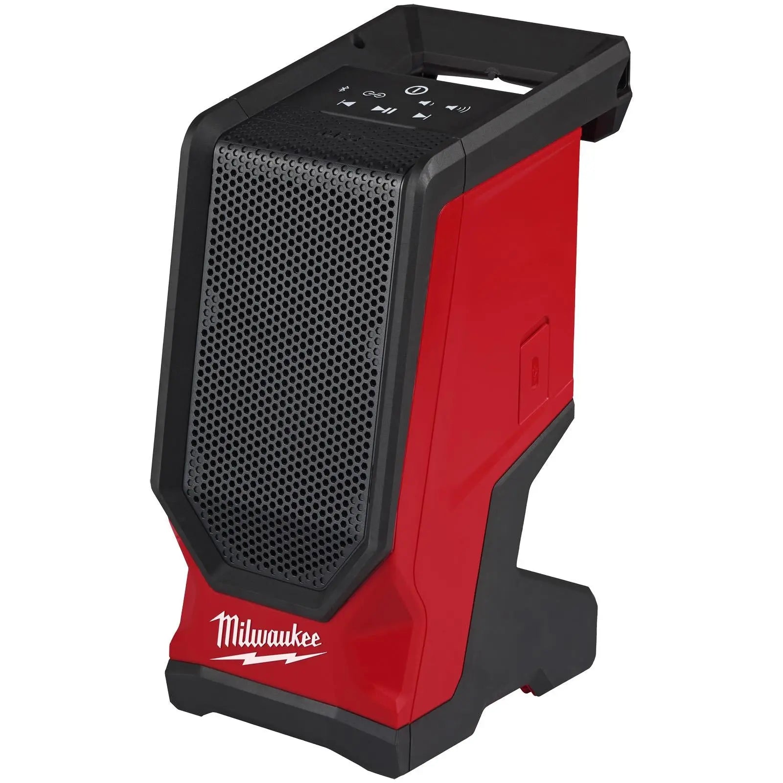 Milwaukee M18 Jobsite Bluetooth Speaker Body Only M18SPEJSG2-0  White Rose Tools