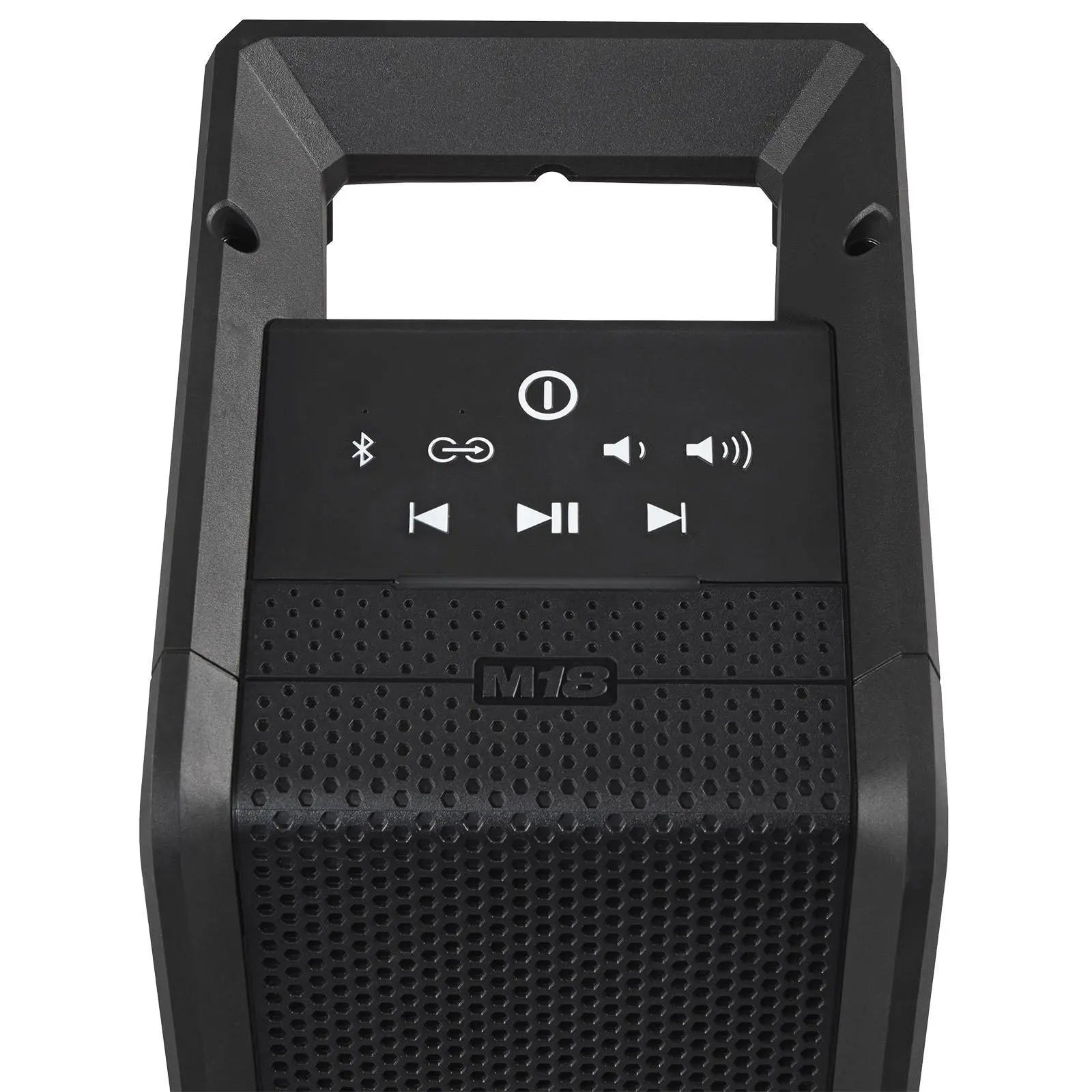 Milwaukee M18 Jobsite Bluetooth Speaker Body Only M18SPEJSG2-0  White Rose Tools