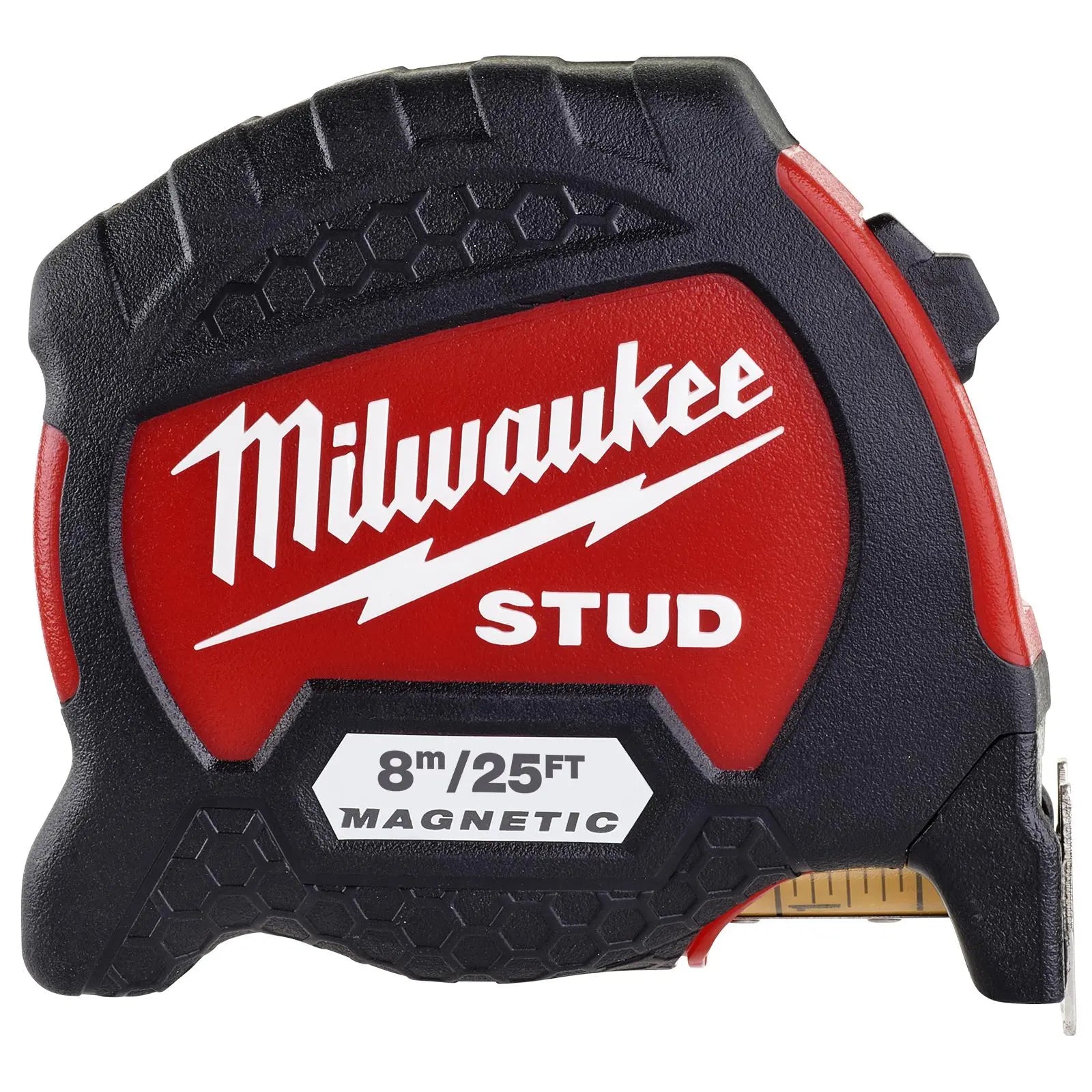 Milwaukee Magnetic Tape Measure 8m 26ft STUD Gen 2 Metric Imperial 33mm Blade Width 