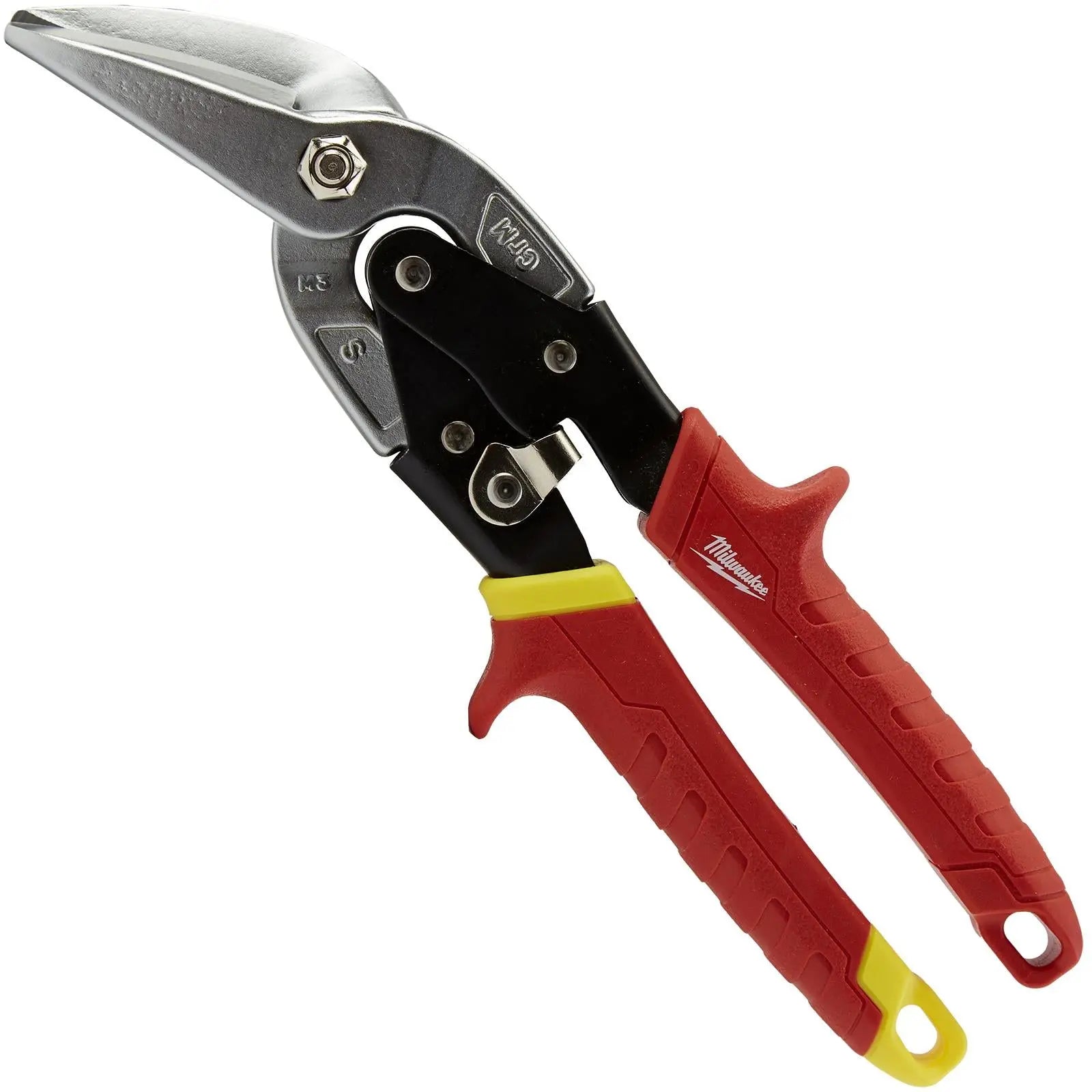 Milwaukee Metal Aviation Snips Straight Cut Offset 260mm 