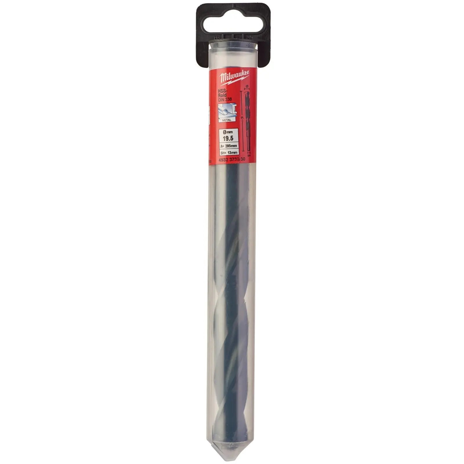 Milwaukee Metal Drill Bits HSS Rollforged with Reduced Shank DIN 338 