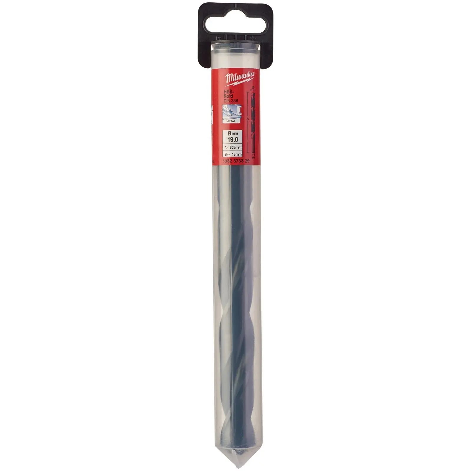 Milwaukee Metal Drill Bits HSS Rollforged with Reduced Shank DIN 338 