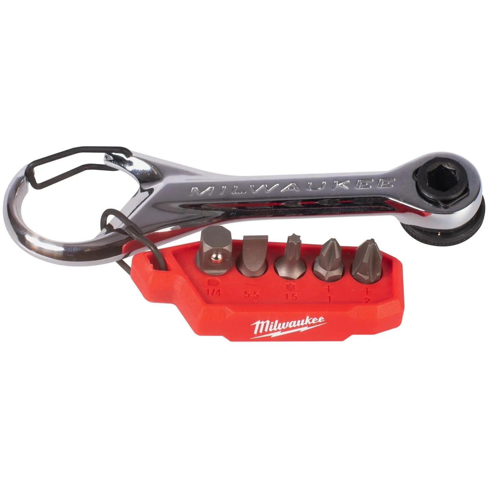 Milwaukee Micro Ratchet 7 in 1 Screwdriver 90 Teeth  White Rose Tools