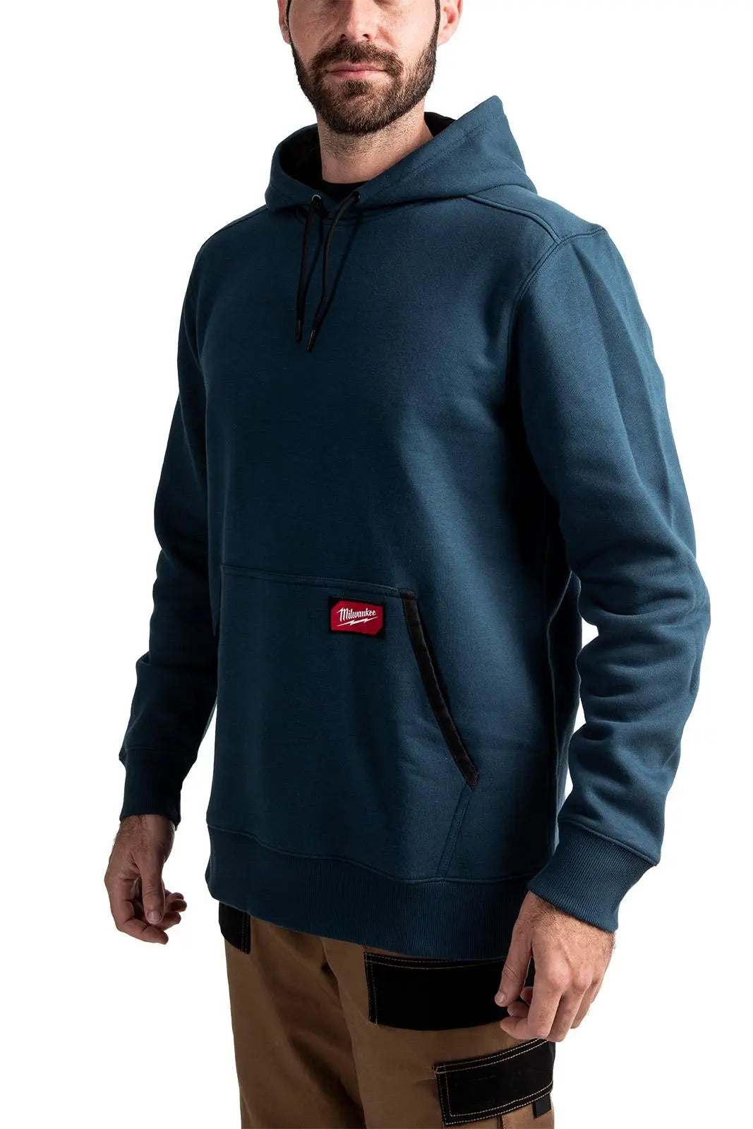 Milwaukee Midweight Work Hoodie Workwear - Choose Colour / Size  White Rose Tools