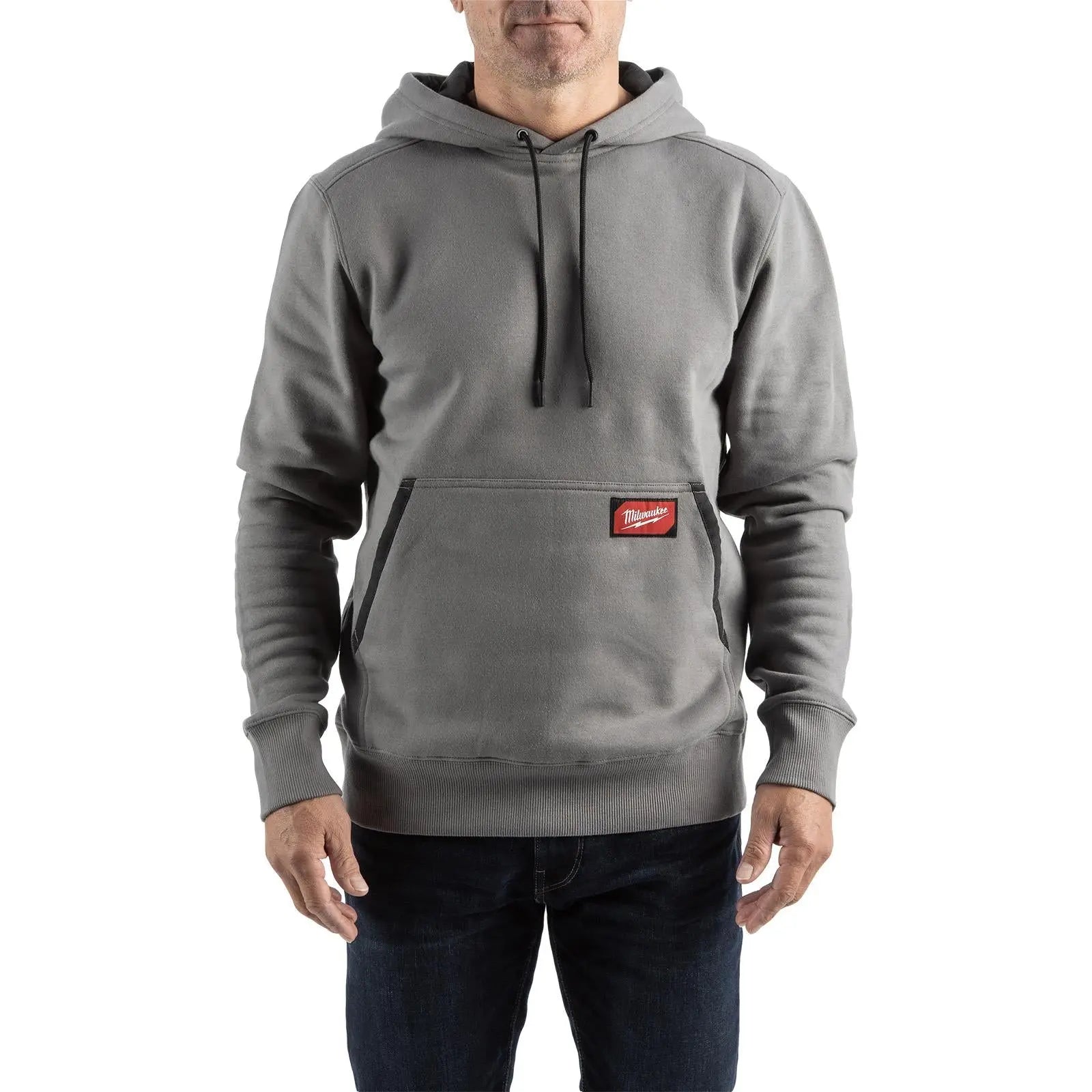 Milwaukee Midweight Work Hoodie Workwear - Choose Colour / Size  White Rose Tools