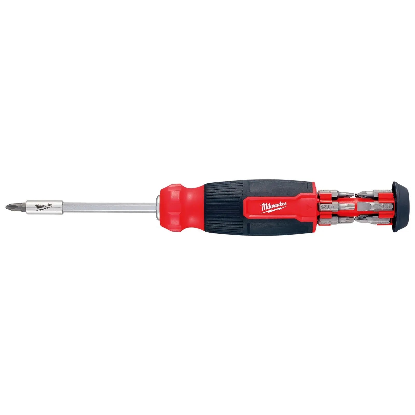 Milwaukee Multi Bit Screwdriver Set 14 in 1 Pozi Phillips Torx Slotted Hex  White Rose Tools