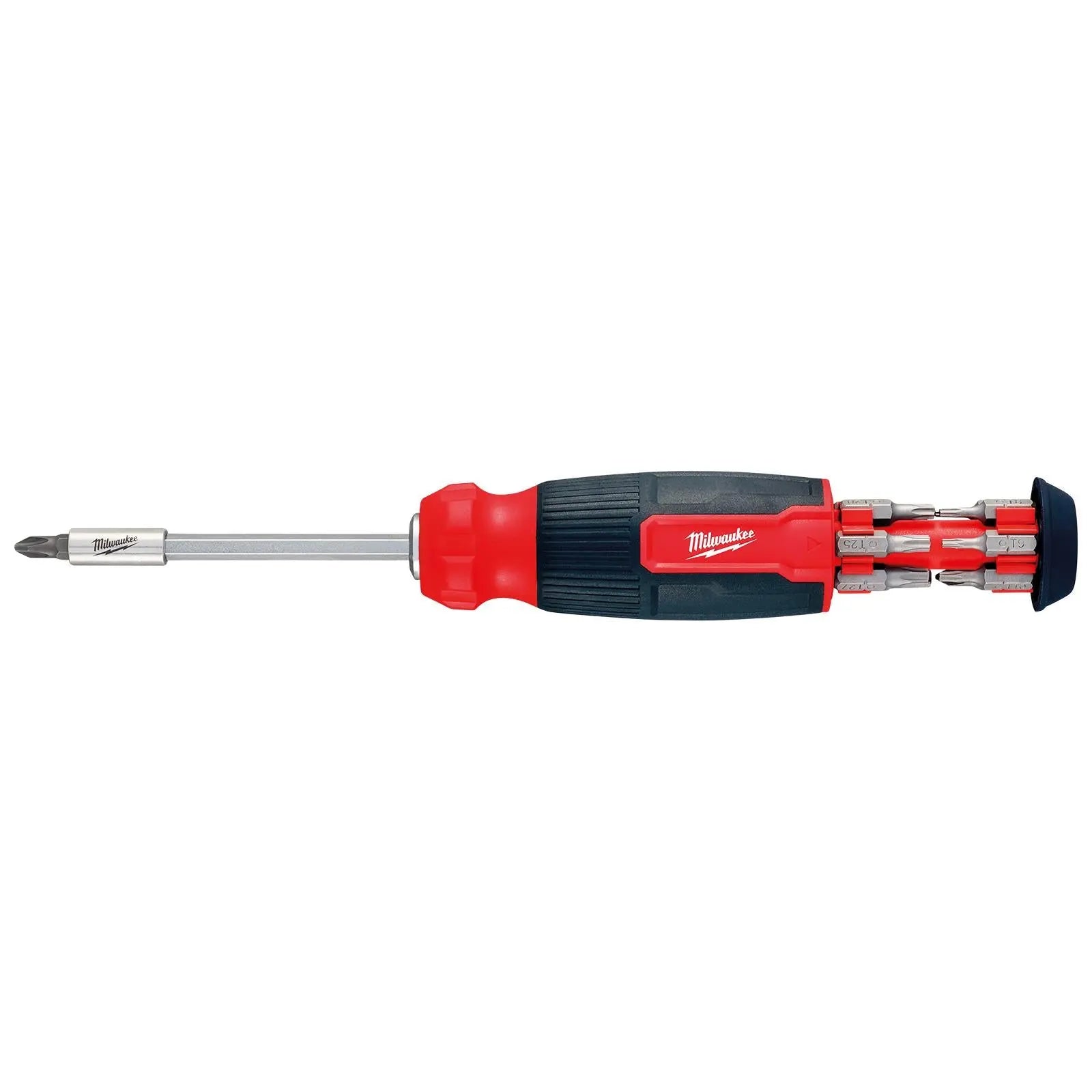 Milwaukee Multi Bit Screwdriver Set 14 in 1 Torx T6-T40 Phillips  White Rose Tools