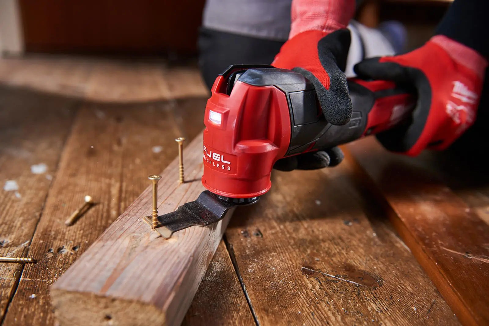 Milwaukee Multi Tool Wood with Nails Plunge Cut Blade 35mm Width x 42mm Length Bi Metal 