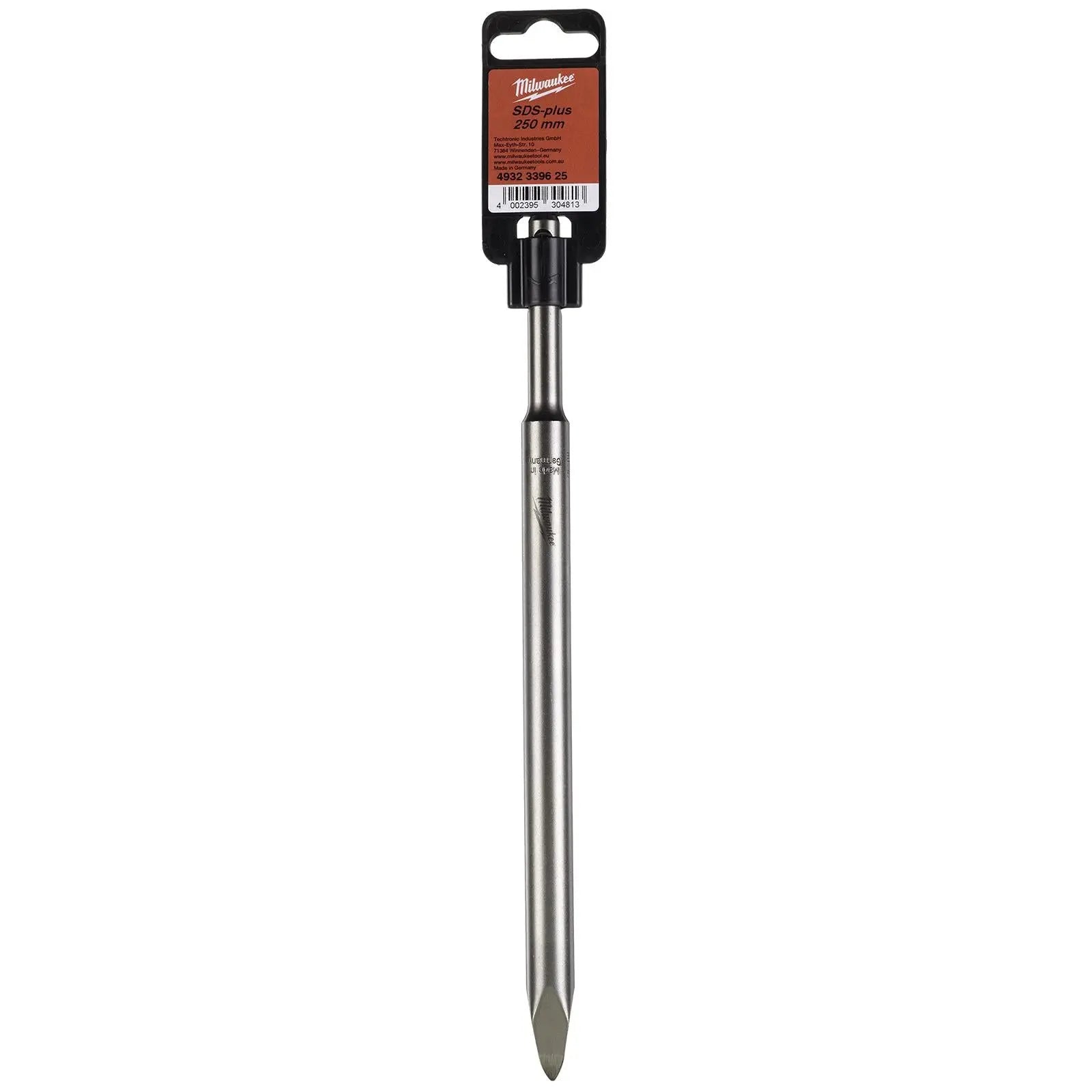 Milwaukee Pointed Chisel SDS Plus 250mm Length 