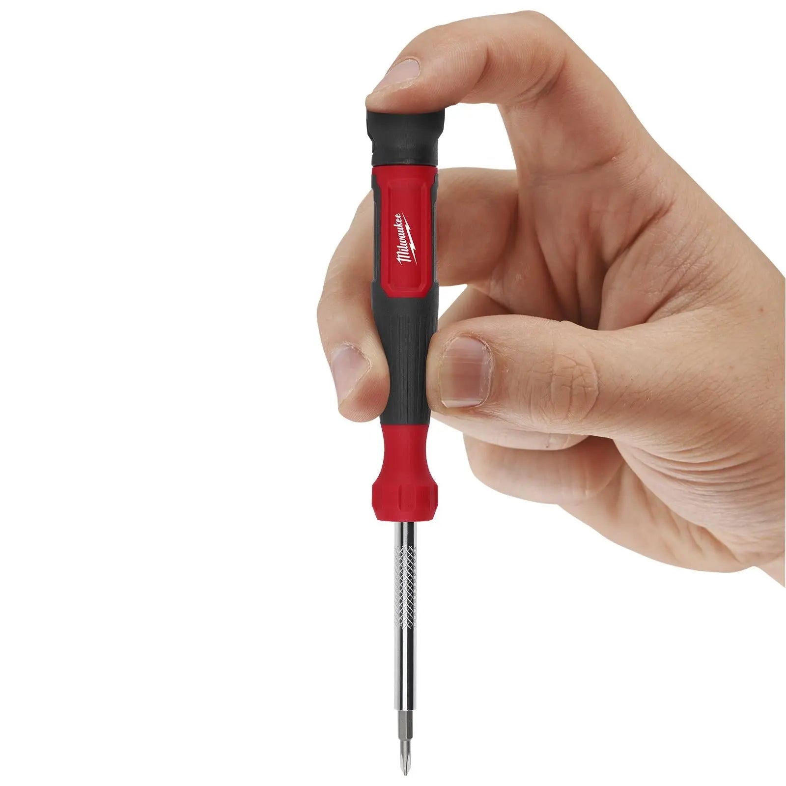 Milwaukee Precision Screwdriver Set 4 in 1 Multi Bit Phillips Slotted  White Rose Tools