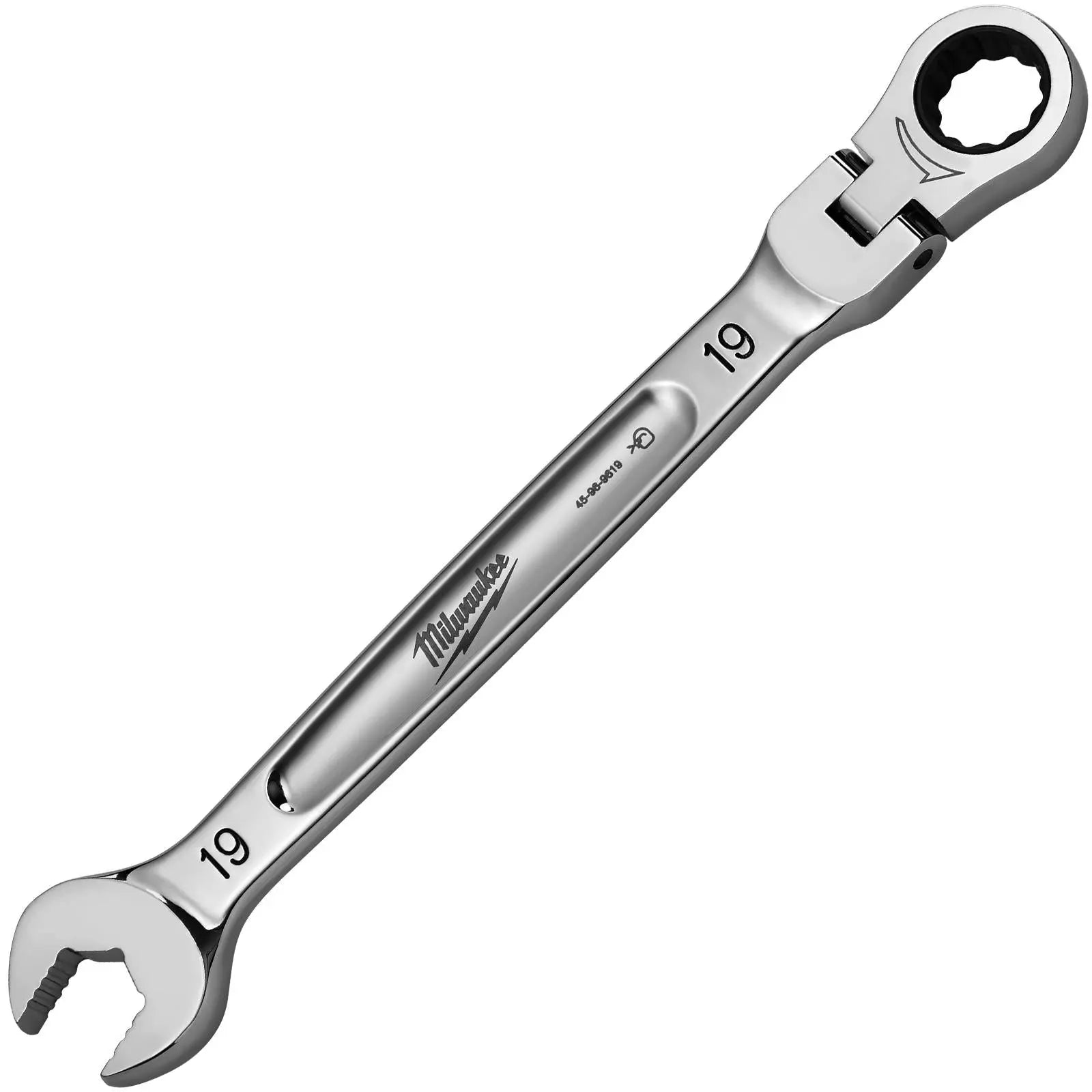 Milwaukee Ratchet Combination Spanner MAX BITE Flexible Head 