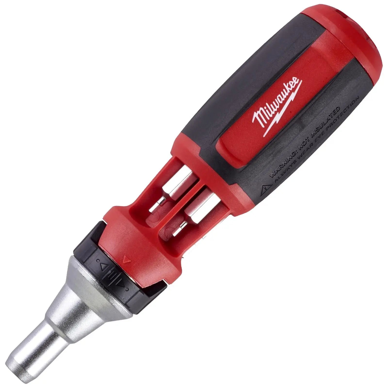 Milwaukee Ratchet Screwdriver 9 in 1 Multi Bit Hex 1.5-6mm 