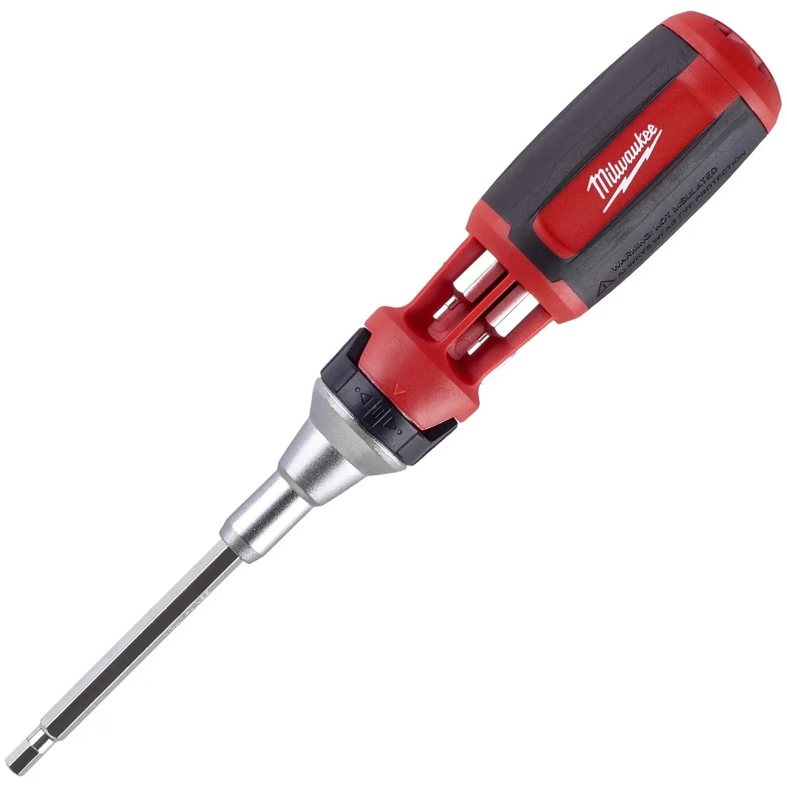 Milwaukee Ratchet Screwdriver 9 in 1 Multi Bit Hex 1.5-6mm 