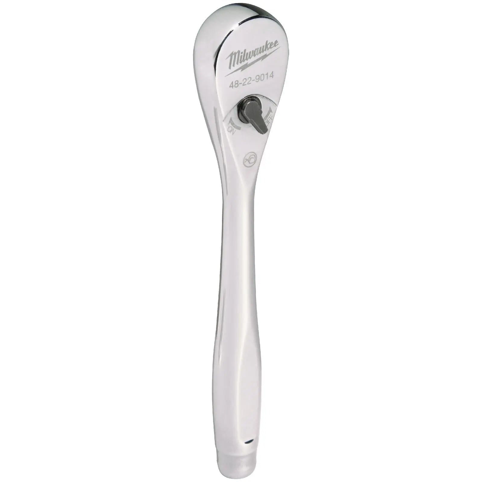 Milwaukee Ratchet Wrench 1/4" Drive 90 Tooth 152mm Long  White Rose Tools