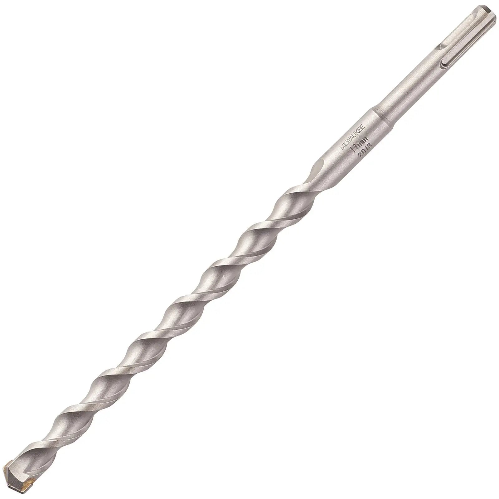 Milwaukee SDS Plus Contractor Hammer Drill Bits 2 Cut 