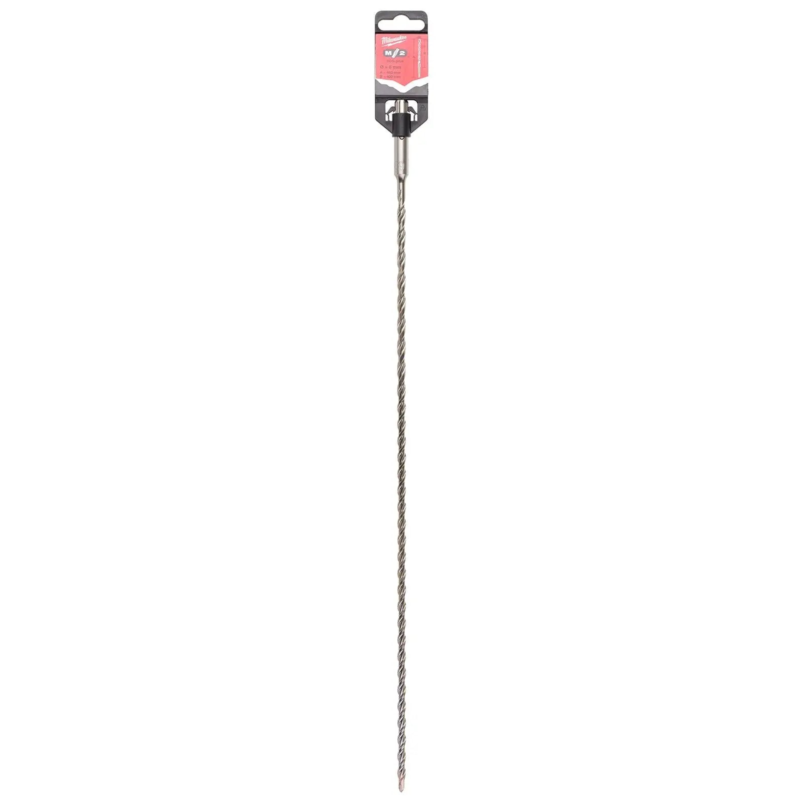 Milwaukee SDS Plus M2 Hammer Drill Bits 2 Cut 3-26 mm Diameter 