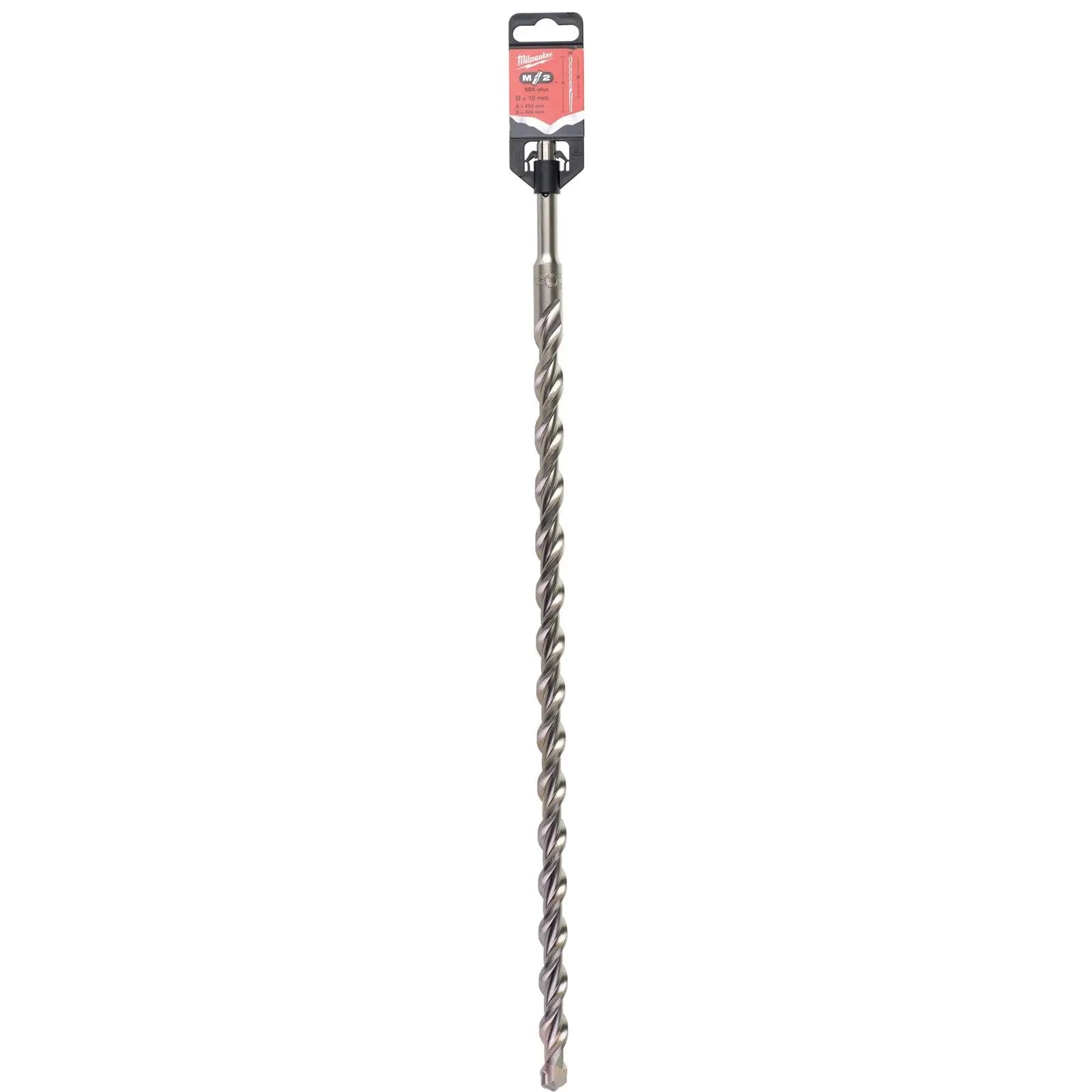 Milwaukee SDS Plus M2 Hammer Drill Bits 2 Cut 3-26 mm Diameter 