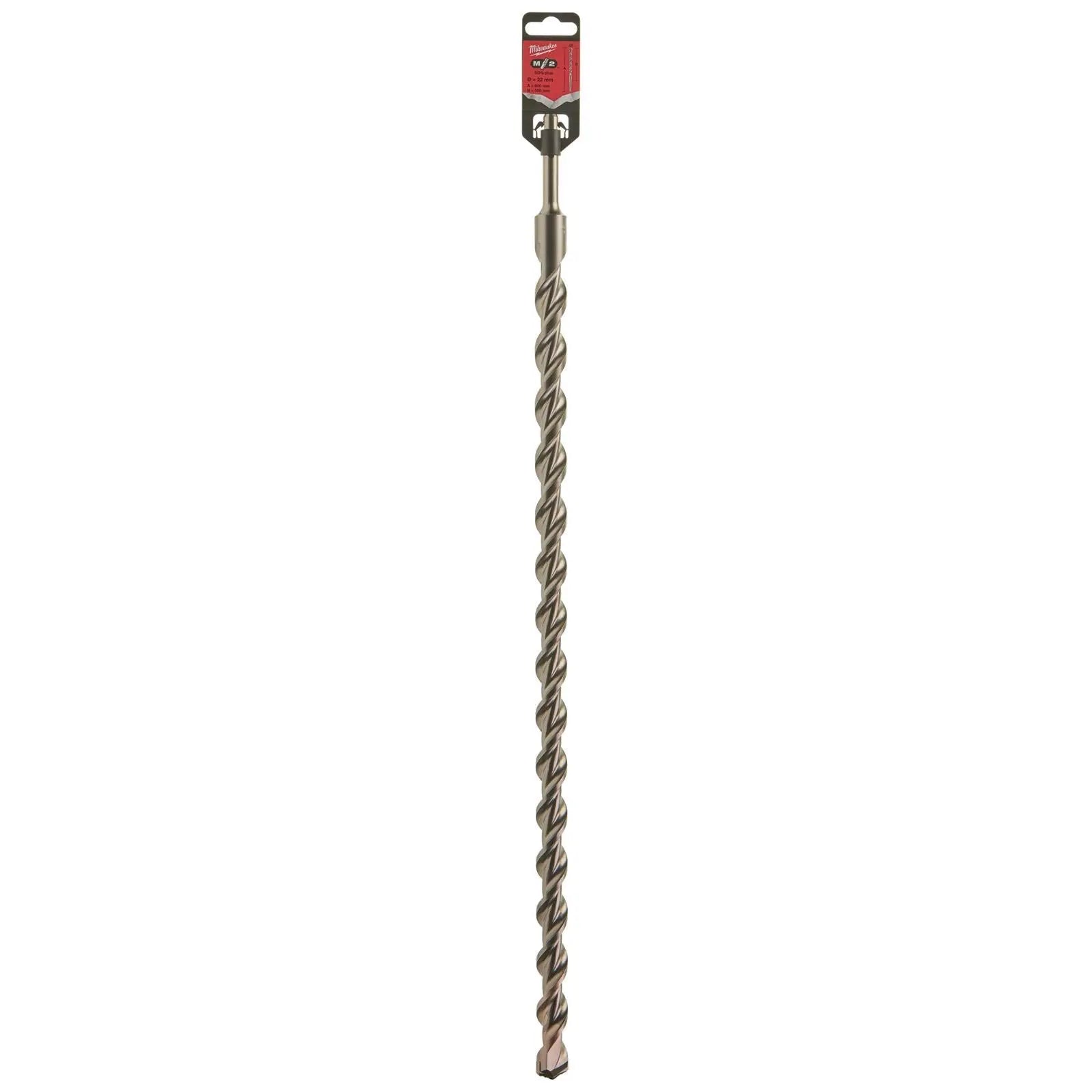 Milwaukee SDS Plus M2 Hammer Drill Bits 2 Cut 3-26 mm Diameter 