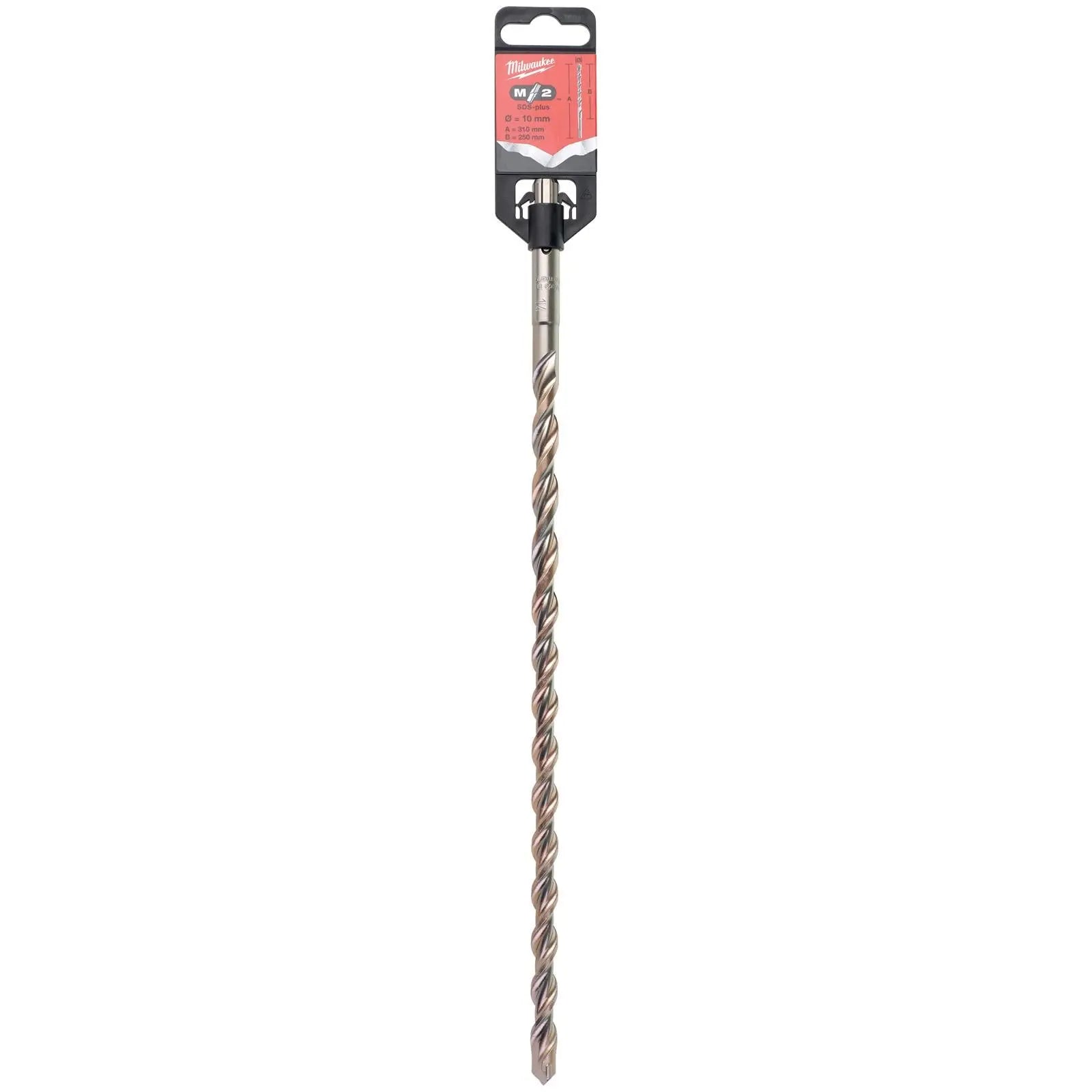 Milwaukee SDS Plus M2 Hammer Drill Bits 2 Cut 3-26 mm Diameter 