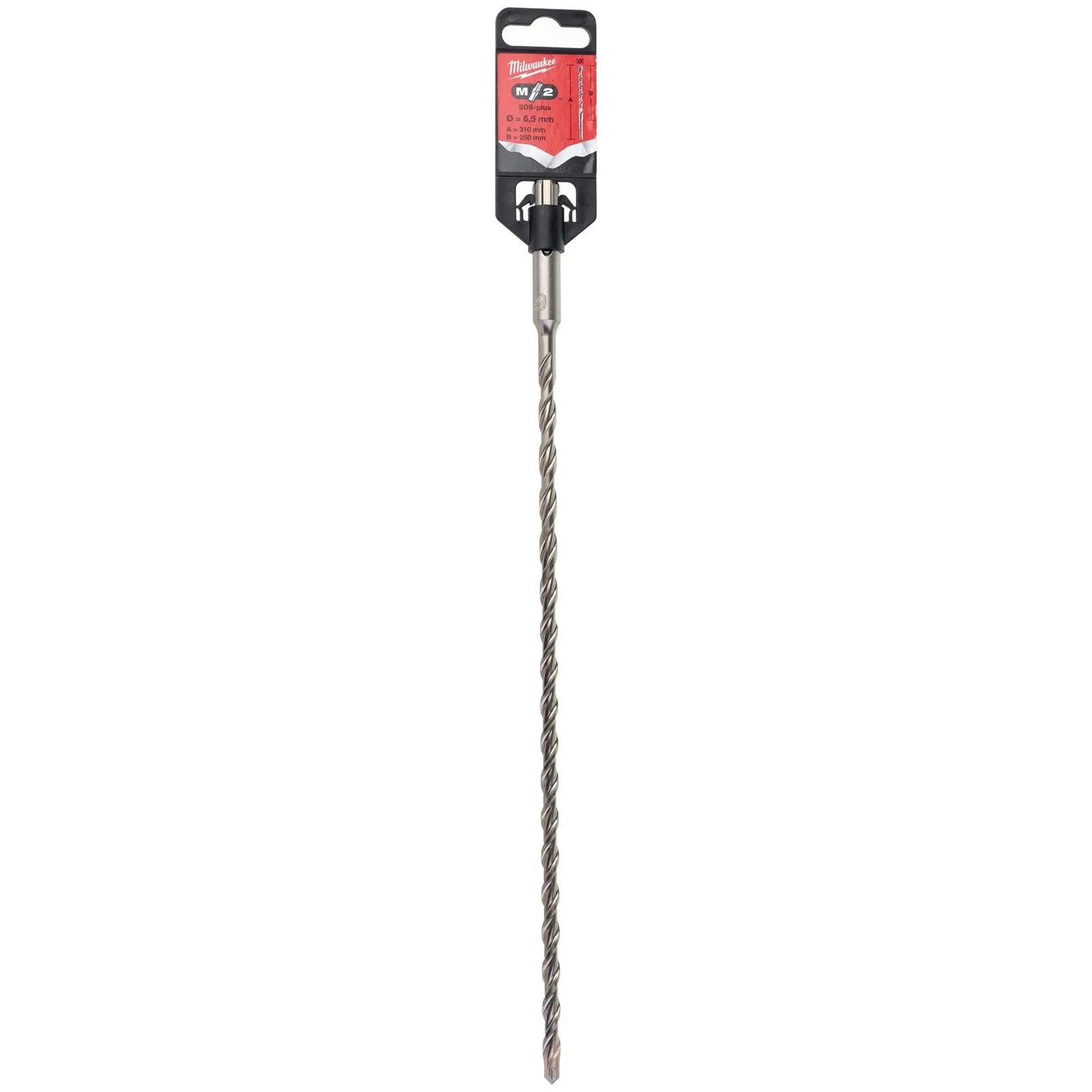 Milwaukee SDS Plus M2 Hammer Drill Bits 2 Cut 3-26 mm Diameter 