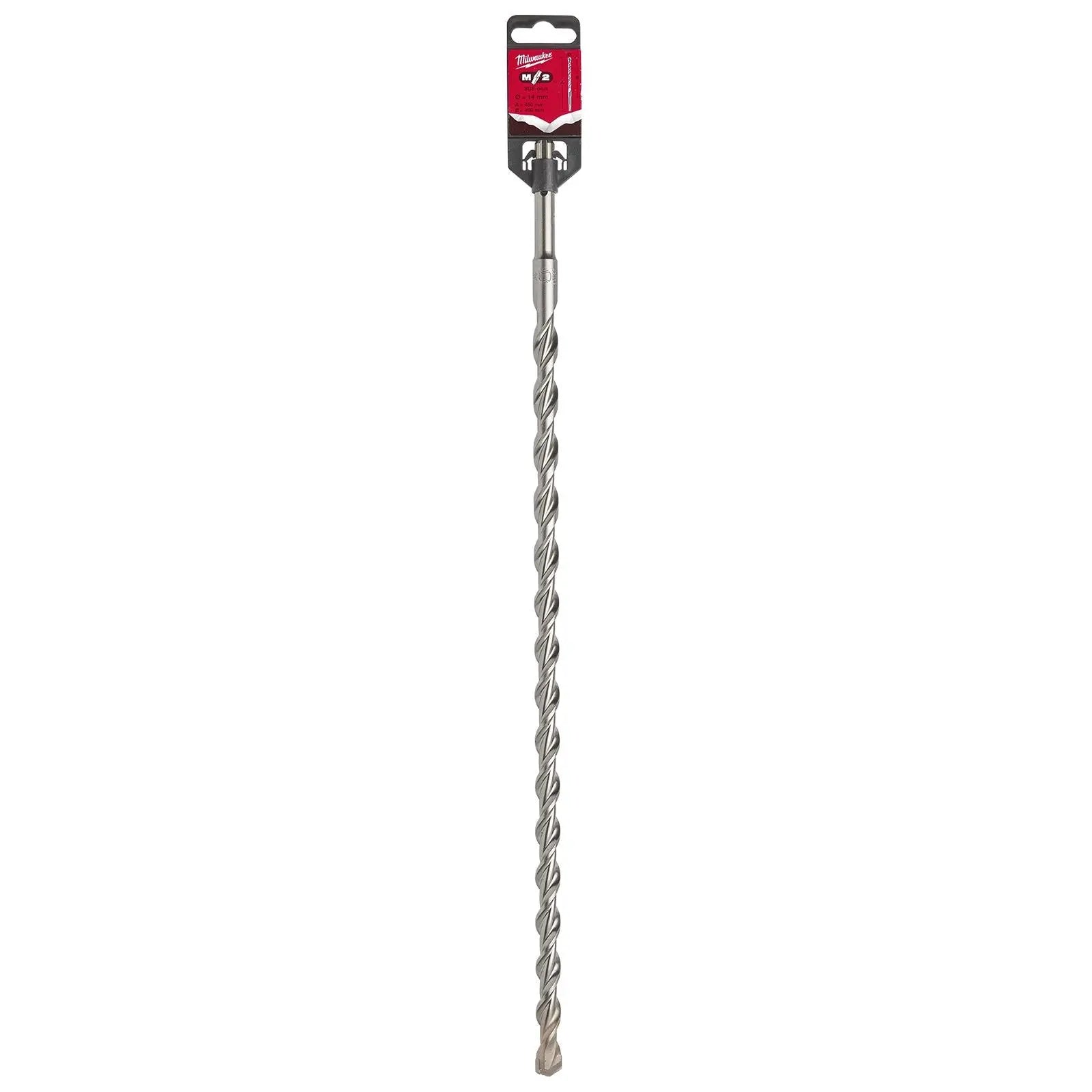 Milwaukee SDS Plus M2 Hammer Drill Bits 2 Cut 3-26 mm Diameter 