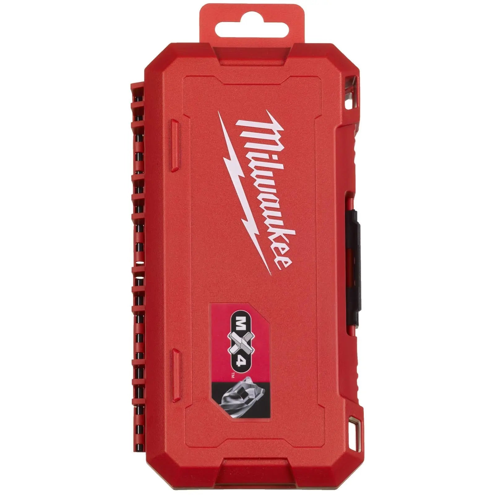 Milwaukee SDS Plus MX4 Next Gen Drill Bit Set 7 Piece 5-12mm PACKOUT Compatible Case  White Rose Tools