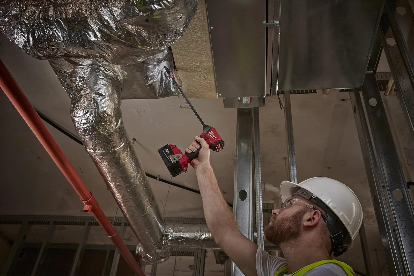 Milwaukee SHOCKWAVE Impact Duty Magnetic Locking Bit Holder 305mm  White Rose Tools