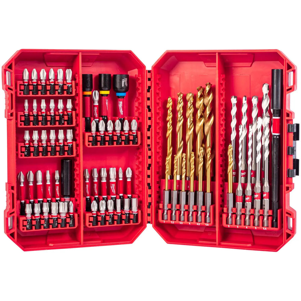 Milwaukee SHOCKWAVE Impact Duty | Screwdriver and Drill Bit Set 74pc