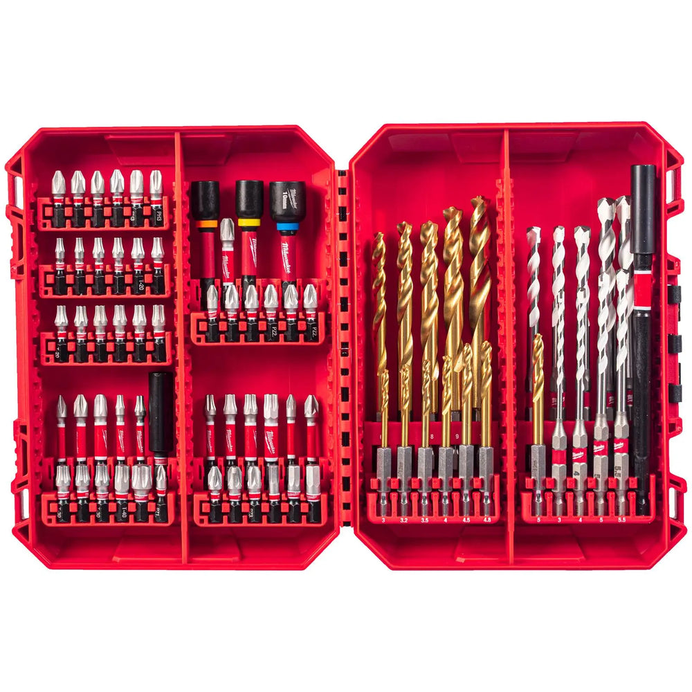 Milwaukee SHOCKWAVE Impact Duty | Screwdriver and Drill Bit Set 74pc