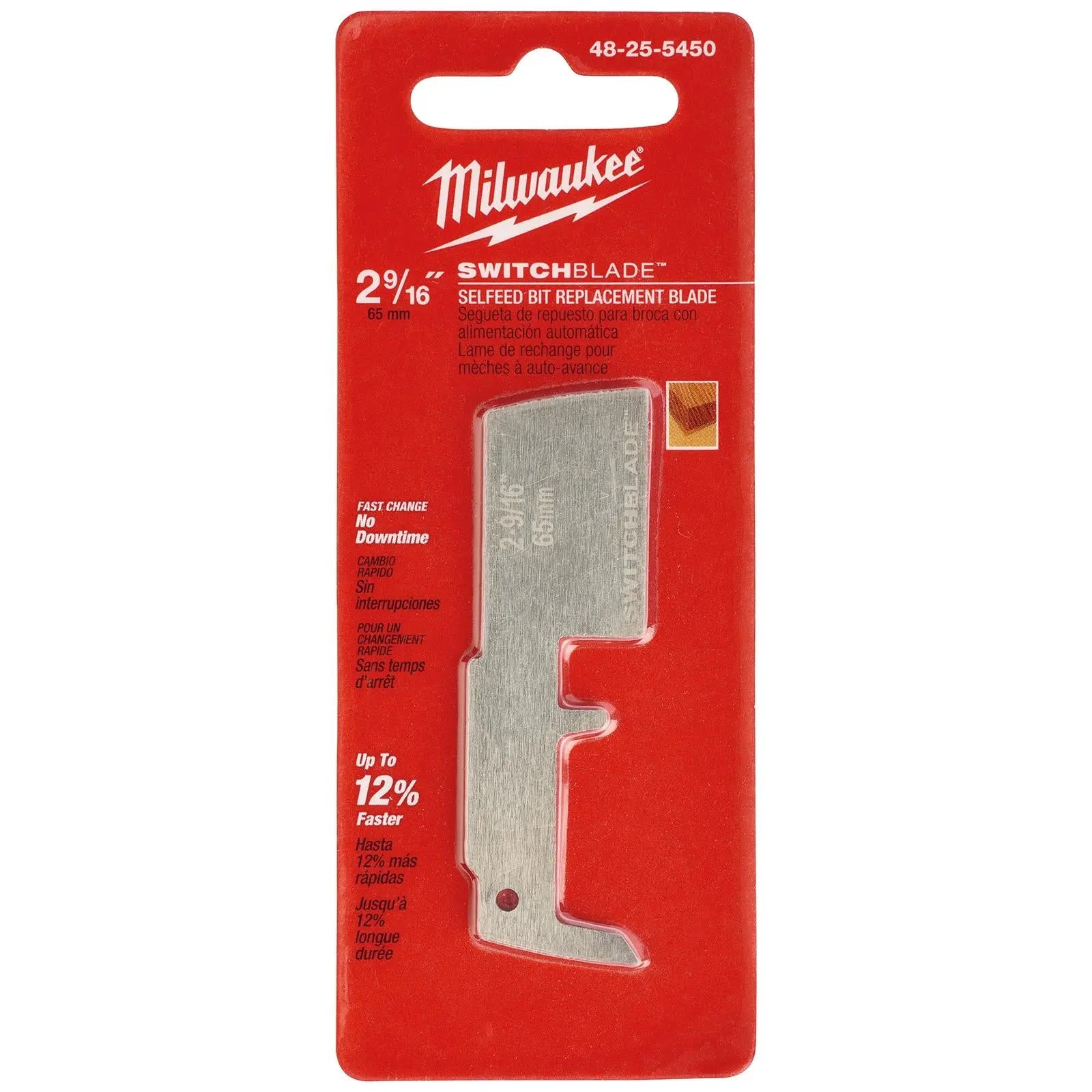 Milwaukee SWITCHBLADE Self Feed Forstner Replacement Blades 