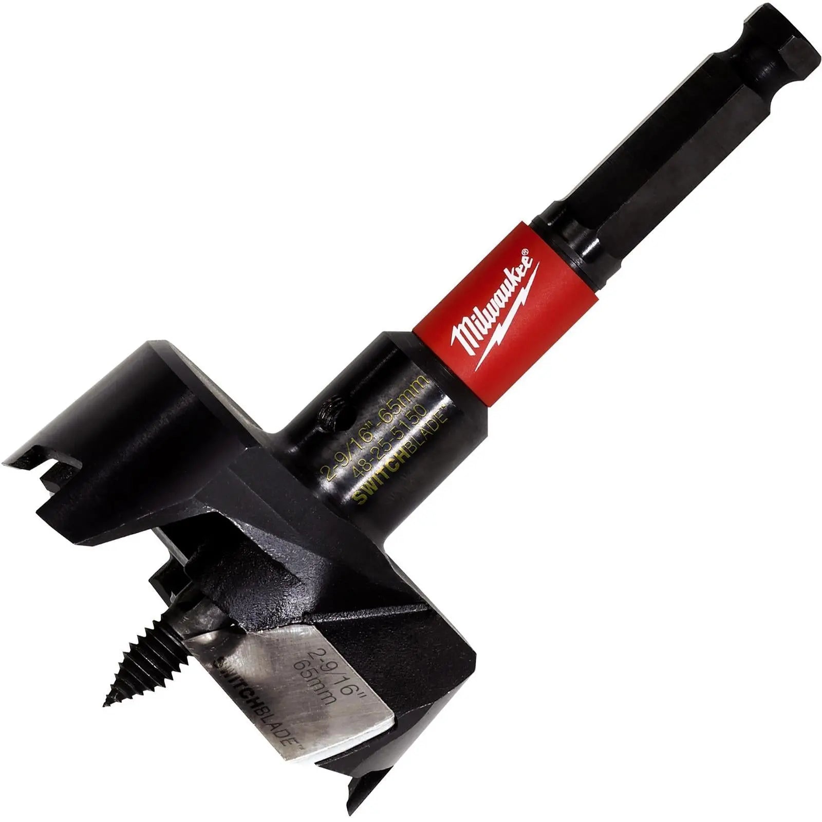 Milwaukee SWITCHBLADE Self Feed Forstner Wood Drill Bits 