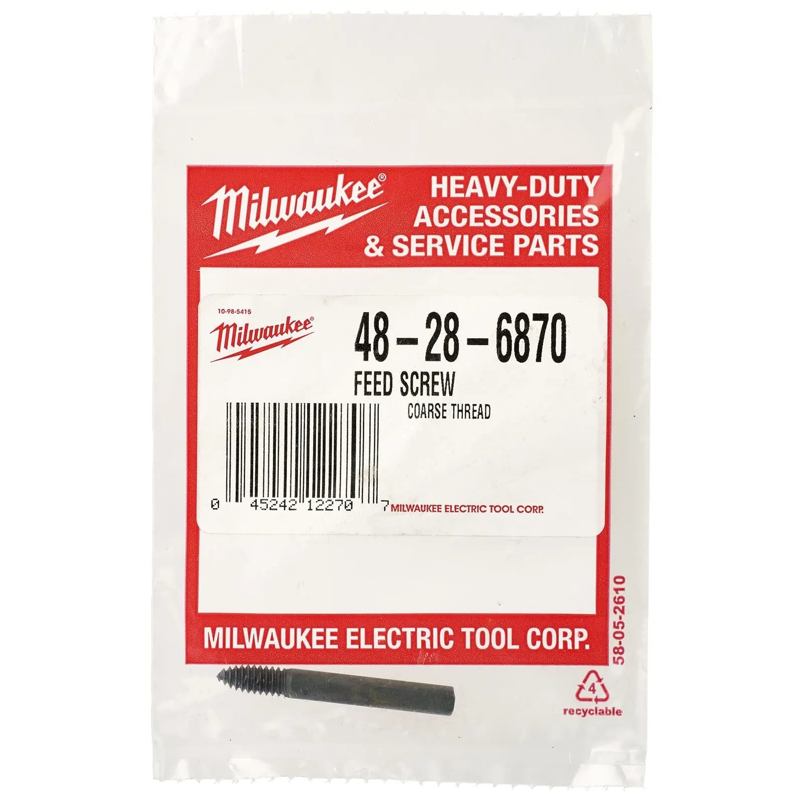 Milwaukee Self Feed Forstner Wood Drill Bits 25.4-117mm 