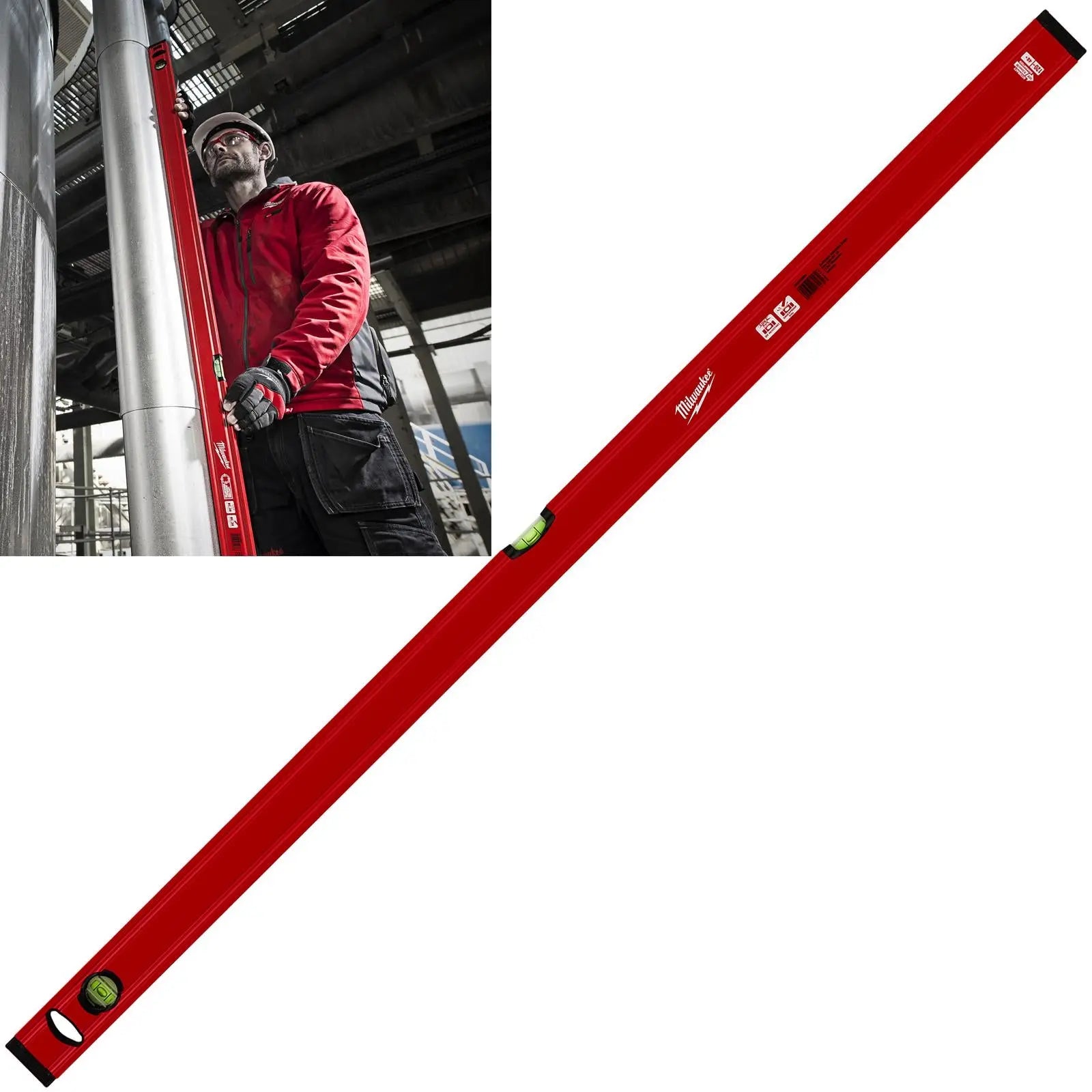 Milwaukee Slim Box Spirit Level 120cm 