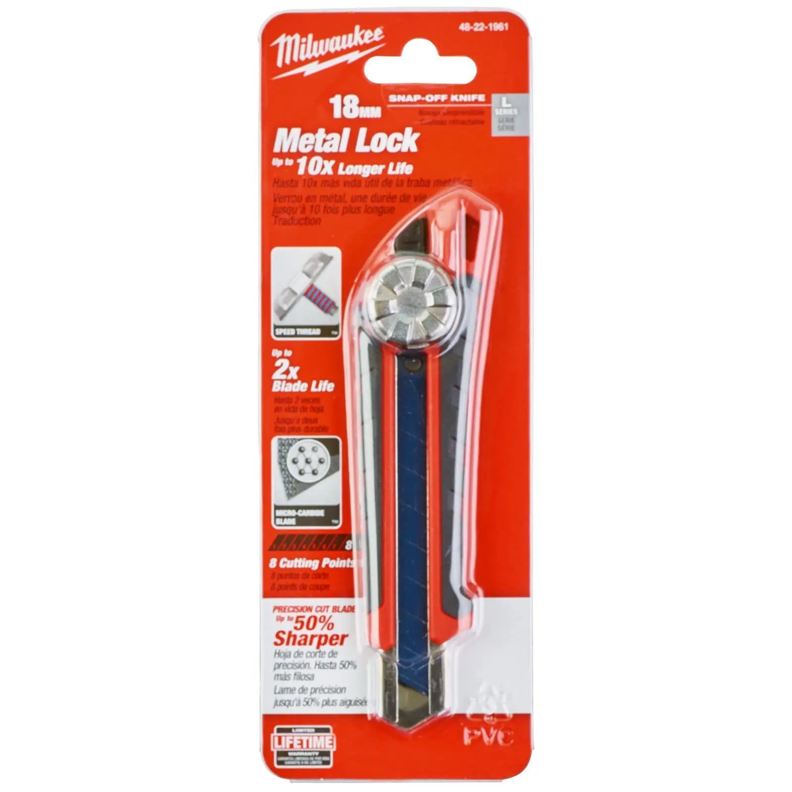 Milwaukee Snap Off Knife 18mm 