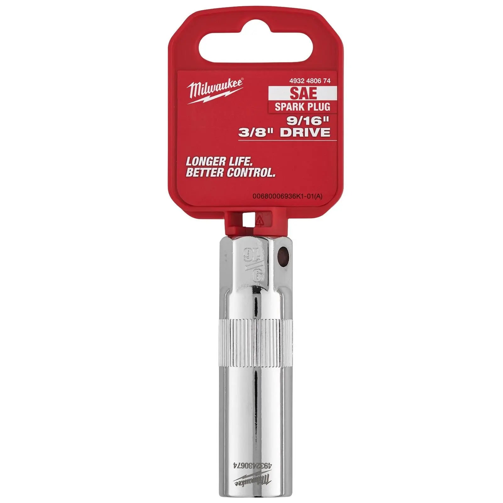 Milwaukee Spark Plug Socket 3/8" Drive 9/16  White Rose Tools