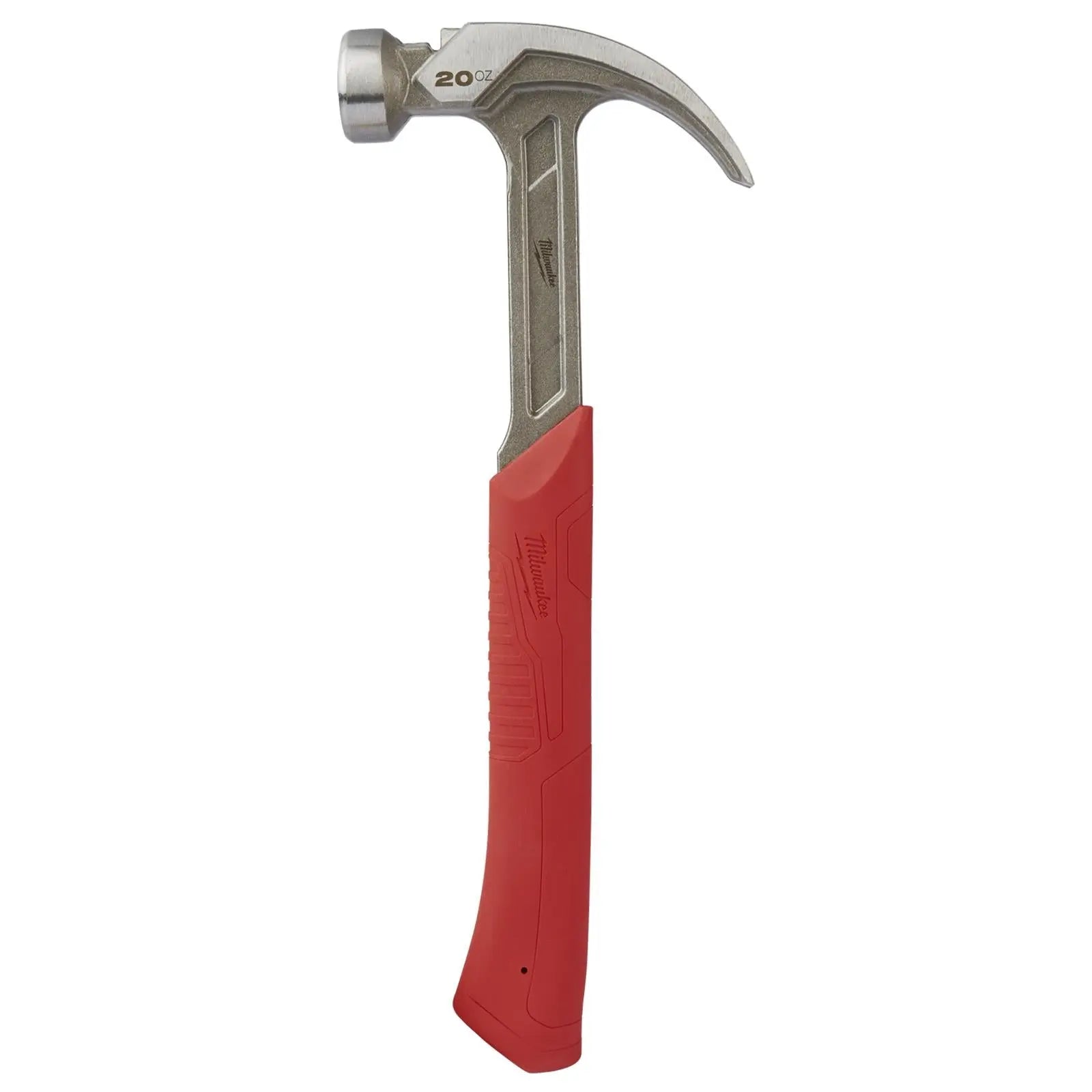 Milwaukee Steel Curved Claw Hammer 20oz Magnetic Nail Starter 