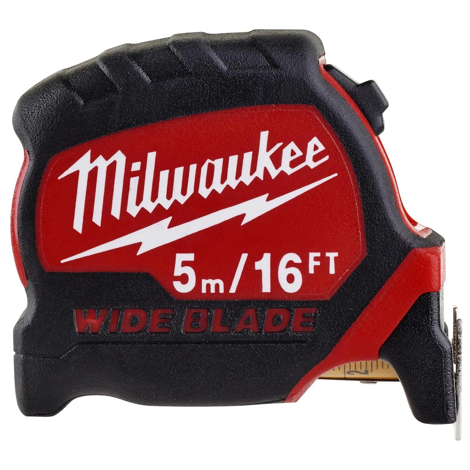 Milwaukee Tape Measure 5m 16ft Premium Wide Blade 33mm Metric Imperial 