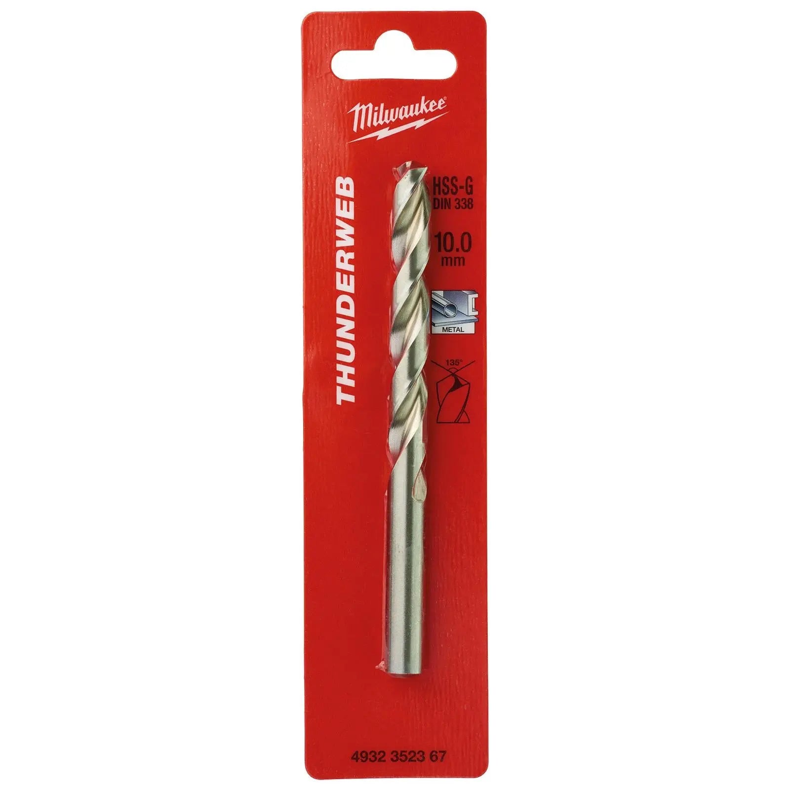 Milwaukee Thunderweb Metal Drill Bits HSS-G Ground DIN338 4.2-13.0mm 