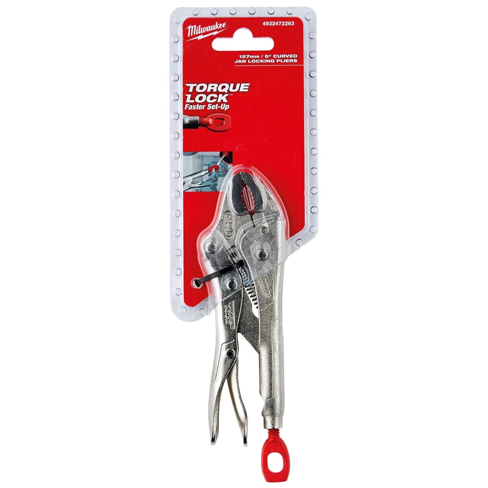 Milwaukee Torque Lock Curved Jaw Locking Pliers 127mm 5in 