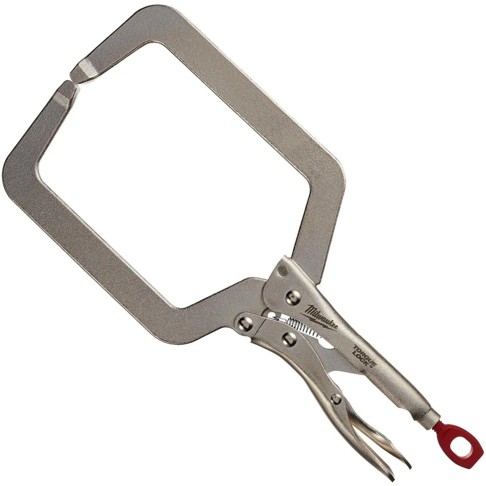 Milwaukee Torque Lock Locking C Clamp 230mm Deep Reach Clamp with Regular Jaws 