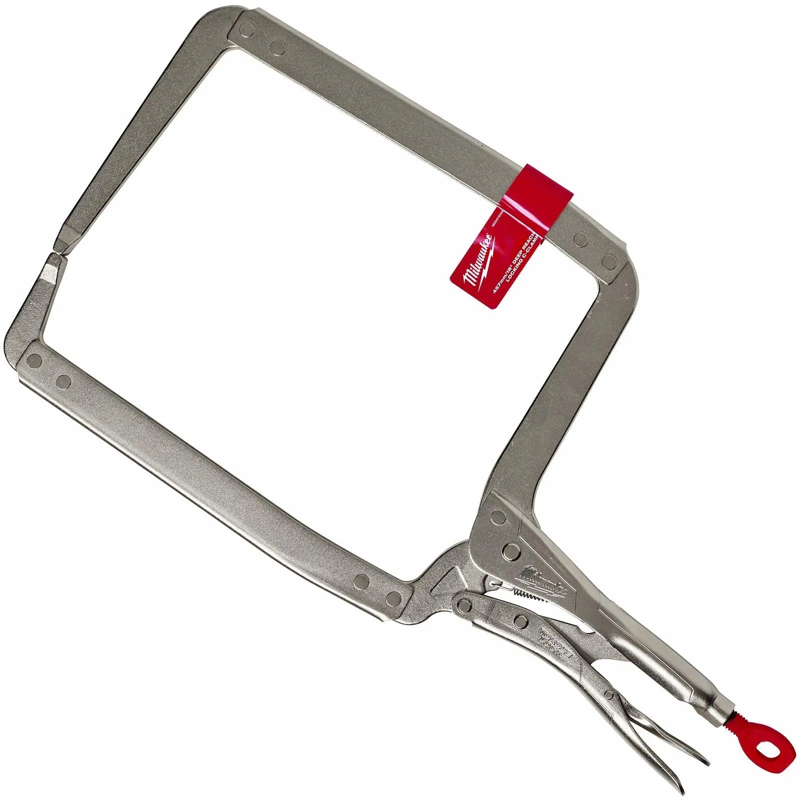 Milwaukee Torque Lock Locking C Clamp 480mm Deep Reach Clamp with Regular Jaws 