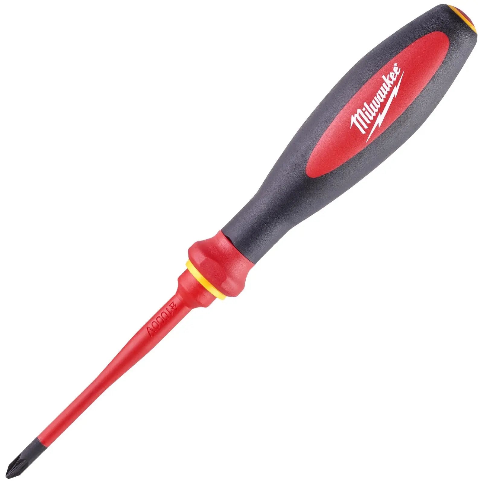 Milwaukee VDE Slim Screwdriver Pozi PZ1 x 80mm 