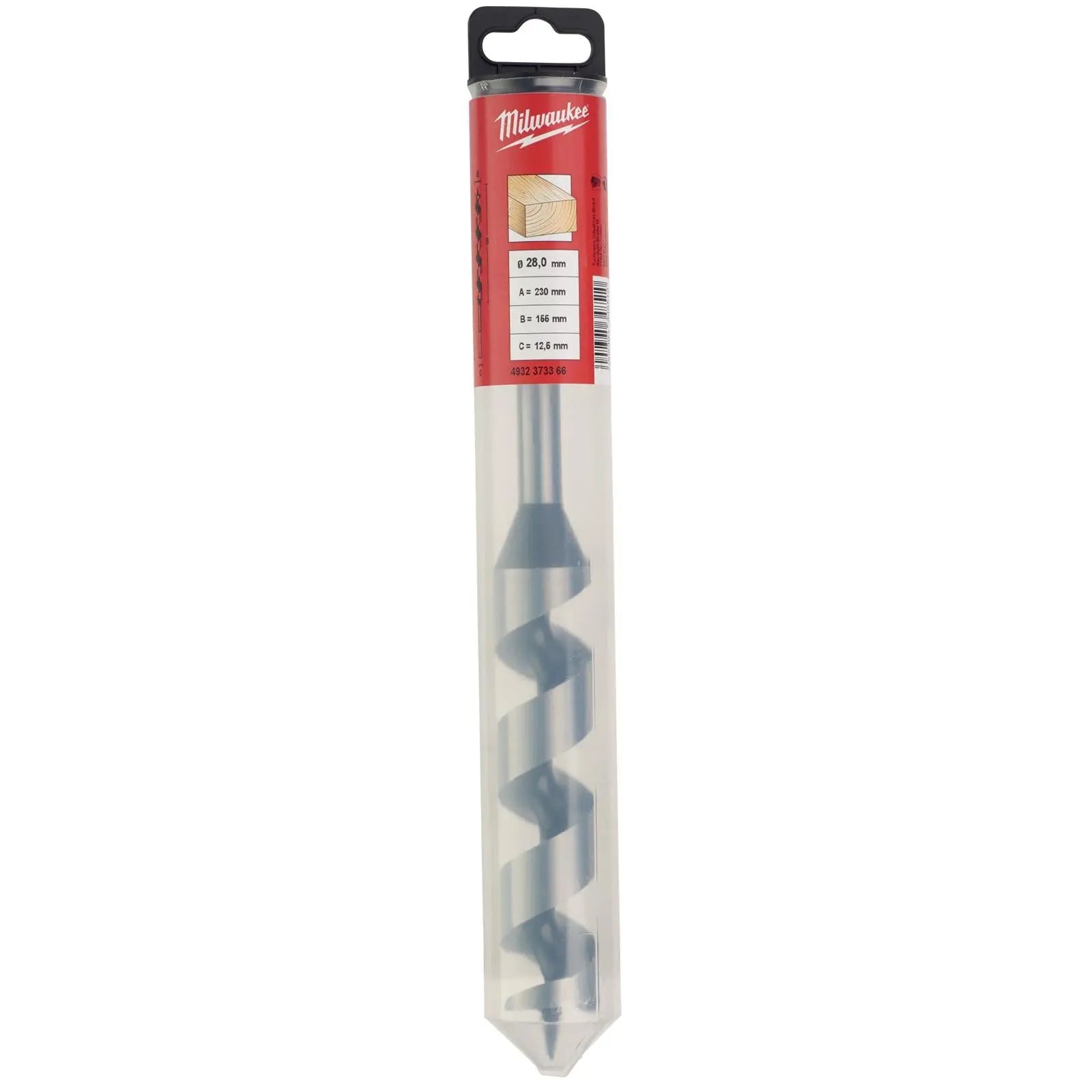 Milwaukee Wood Auger Drill Bits 230mm Overall Length 