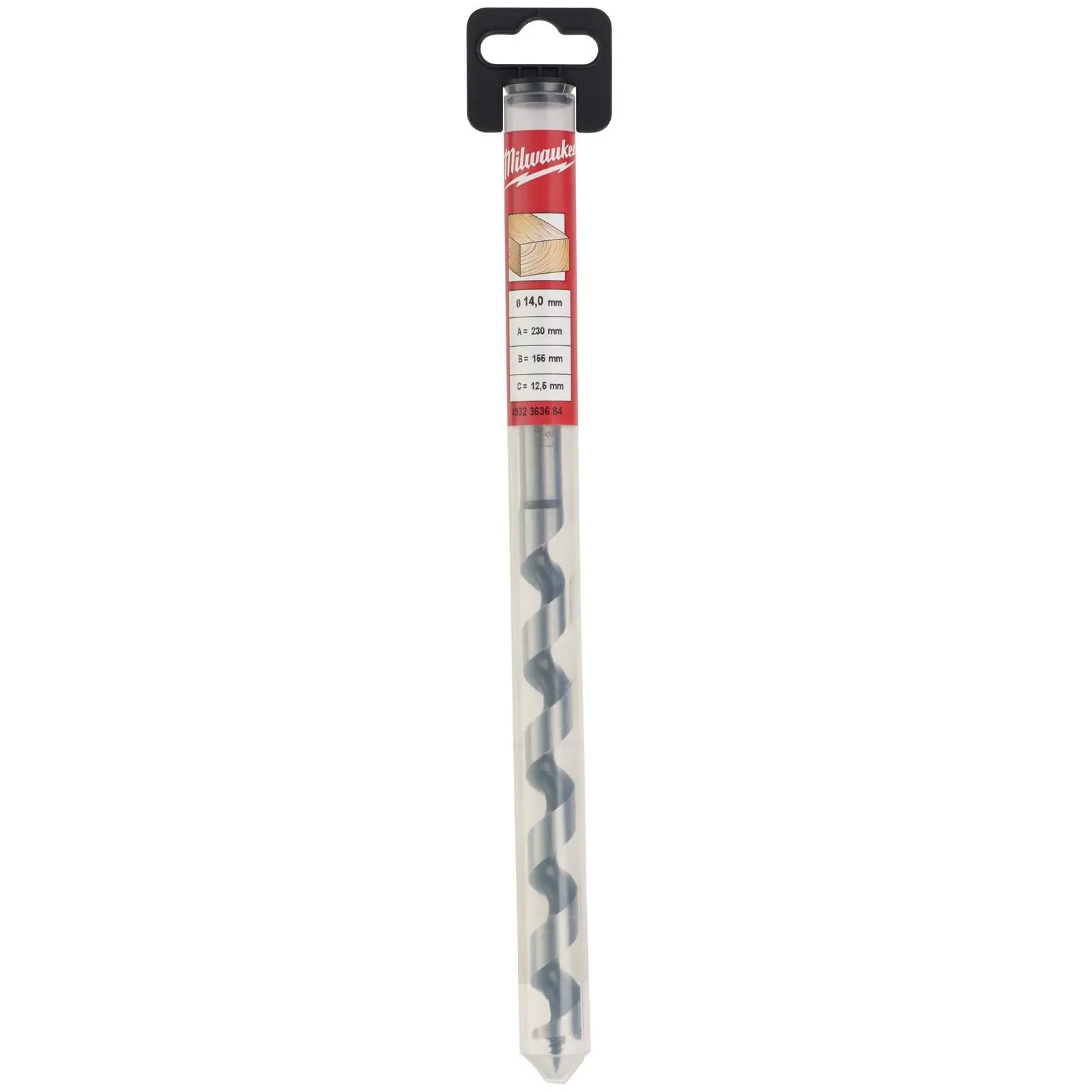 Milwaukee Wood Auger Drill Bits 230mm Overall Length 