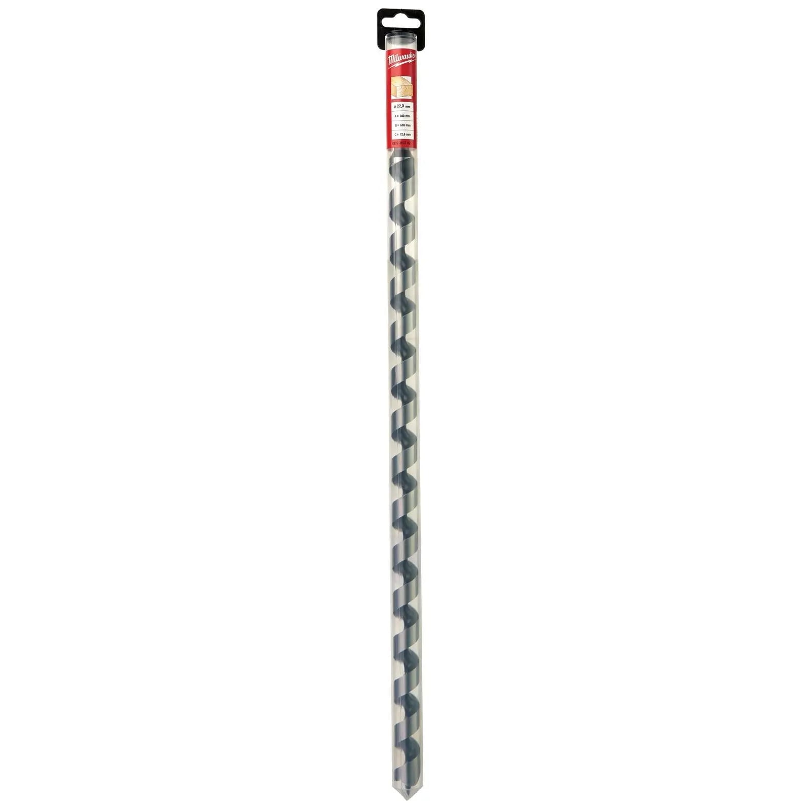 Milwaukee Wood Auger Drill Bits 600mm Overall Length 