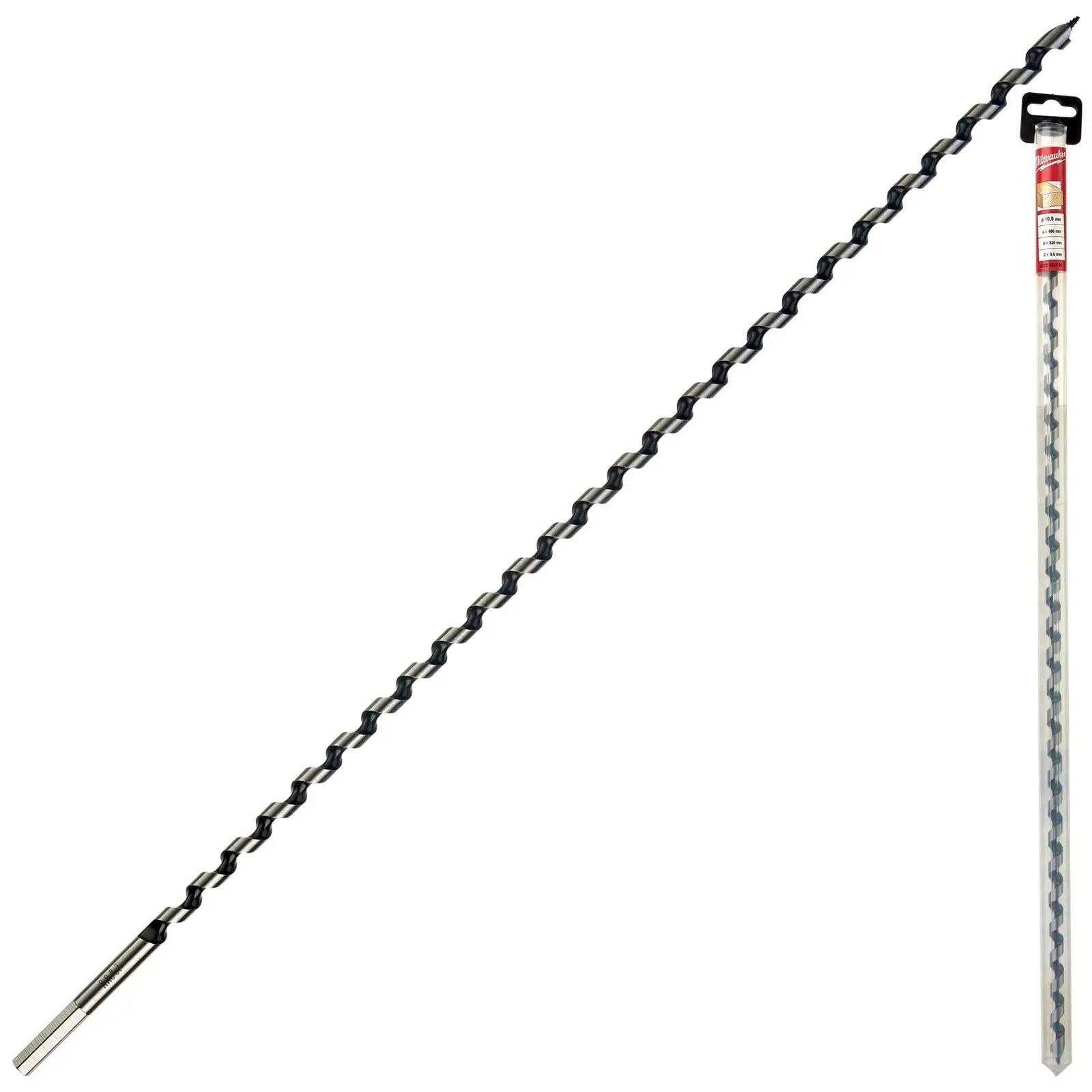 Milwaukee Wood Auger Drill Bits 600mm Overall Length 