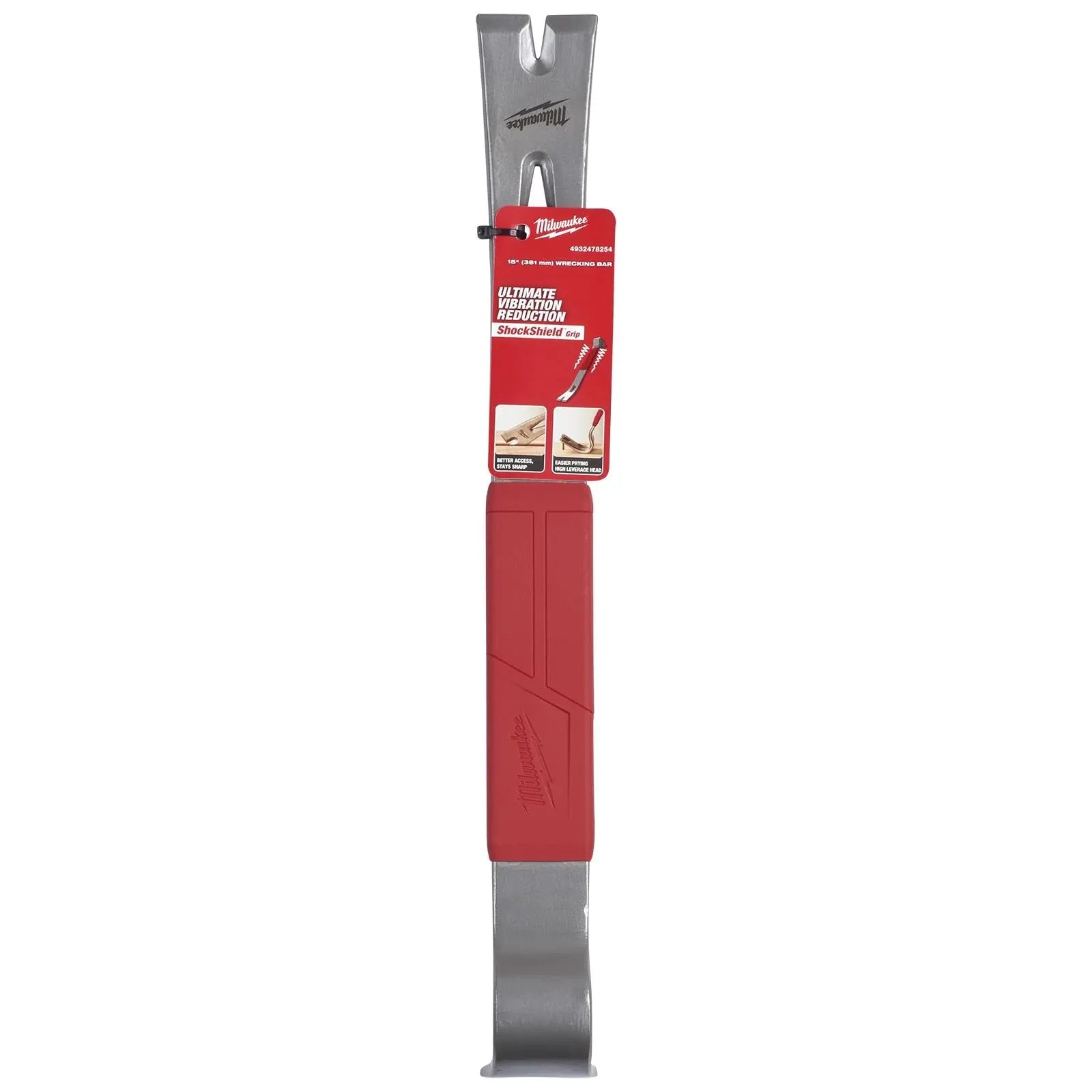Milwaukee Wrecking Pry Bar 15in 380mm 